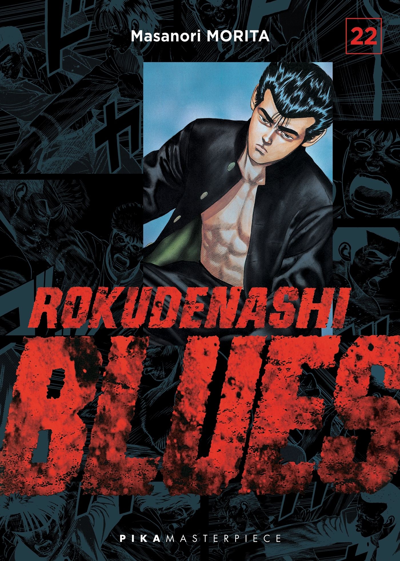  Rokudenashi blues T22, manga chez Pika de Morita
