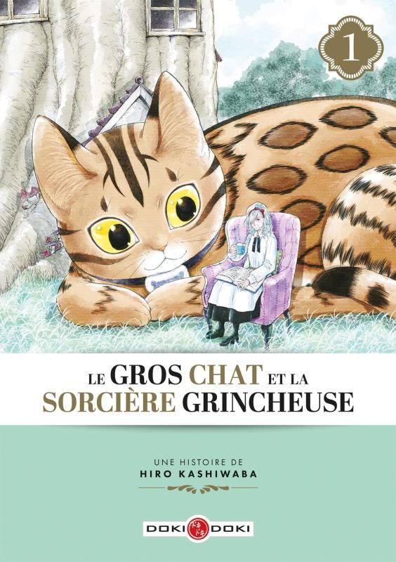 Le Gros chat et la sorcière grincheuse  T1, manga chez Bamboo de Kashikawa