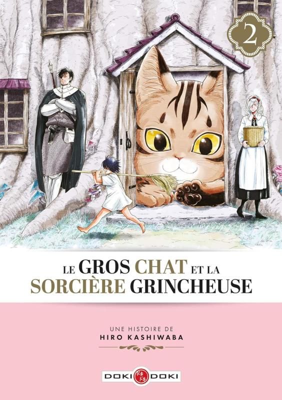Le Gros chat et la sorcière grincheuse  T2, manga chez Bamboo de Kashikawa
