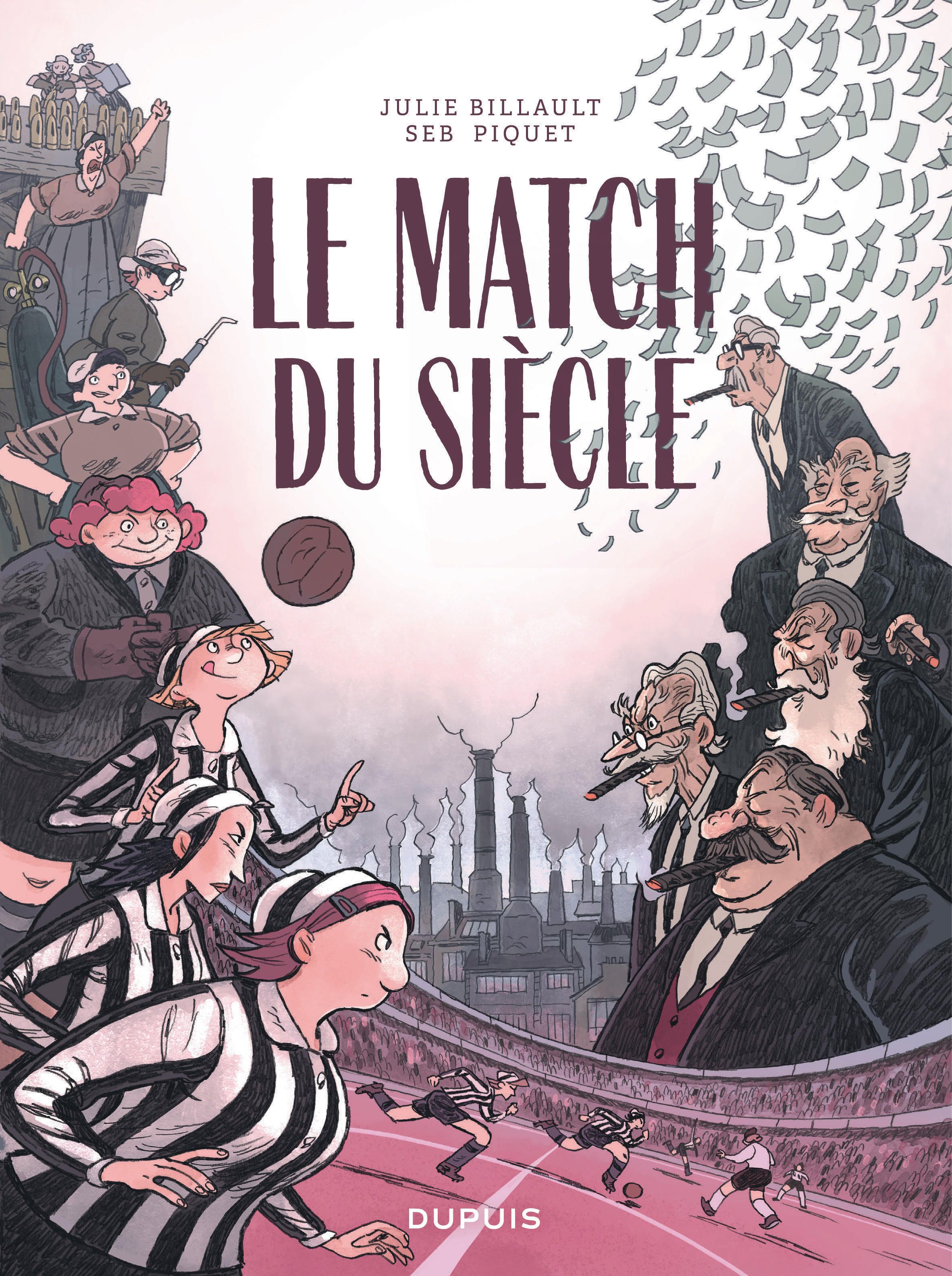 Le Match du siècle, bd chez Dupuis de Billault, Piquet