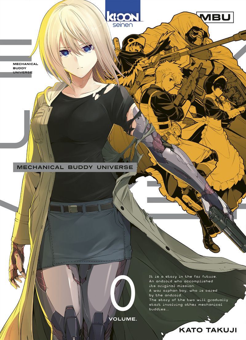 Mechanical buddy universe, manga chez Ki-oon de Katô