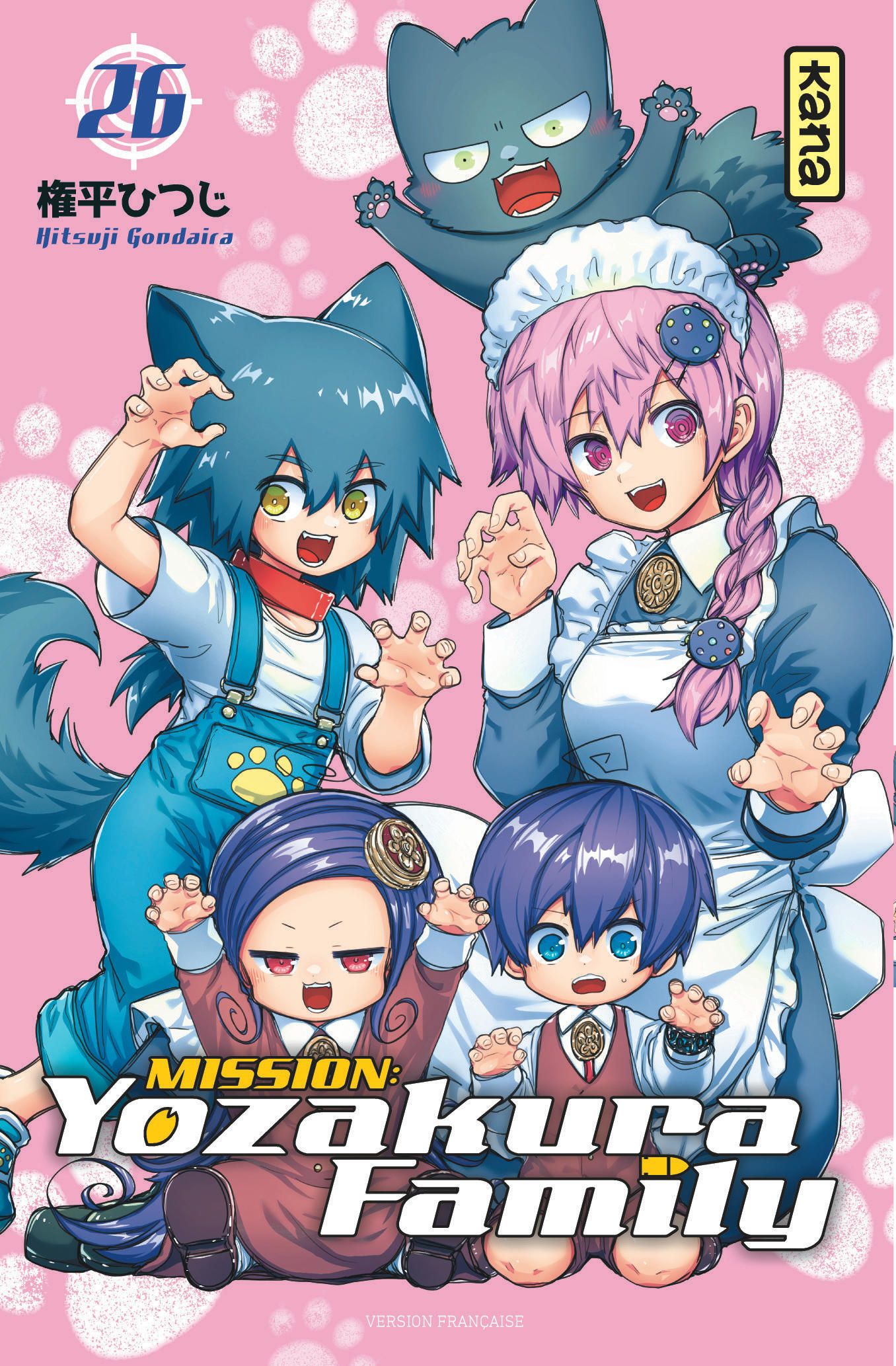  Mission : Yozakura family T26, manga chez Kana de Gondaira
