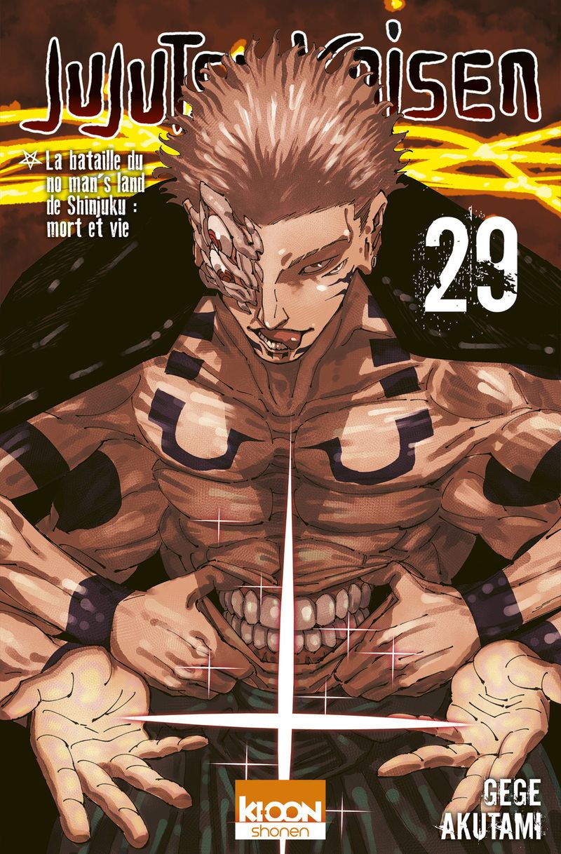  Jujutsu Kaisen T29, manga chez Ki-oon de Akutami