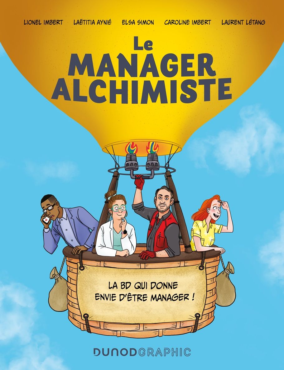Le Manager alchimiste, bd chez Dunod de Collectif, Aynié