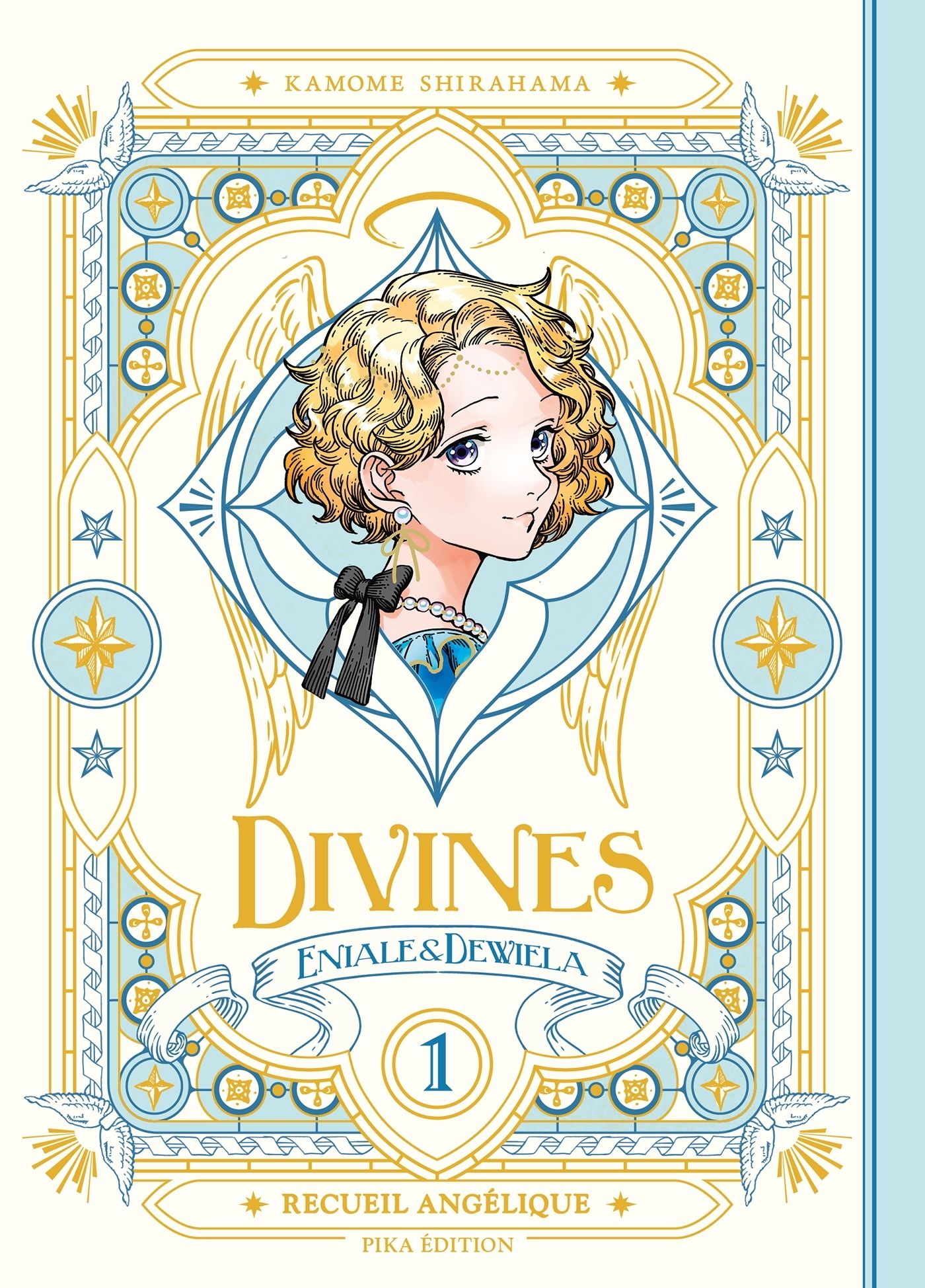  Divines – Nouvelle édition, T1 : Recueil angélique (0), manga chez Pika de Shirahama