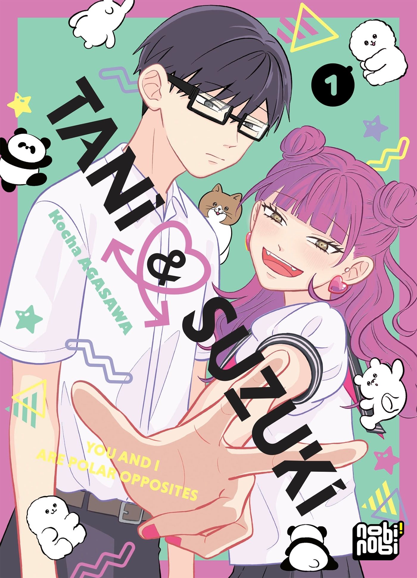  Tani & Suzuki T1, manga chez Nobi Nobi! de Agasawa