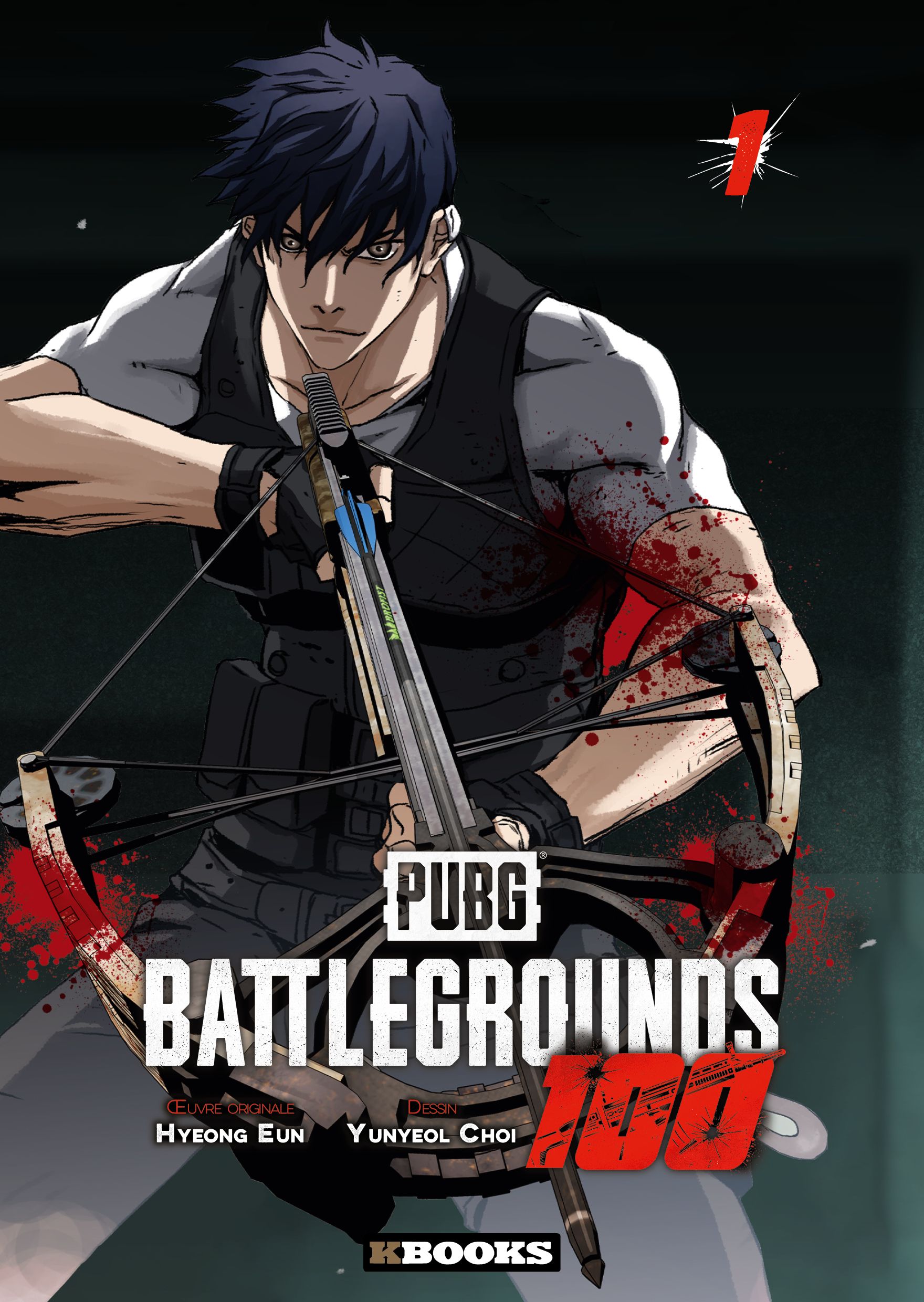  PUGB Battlegrounds 100 T1, manga chez Delcourt Tonkam de Hyeong, Choi