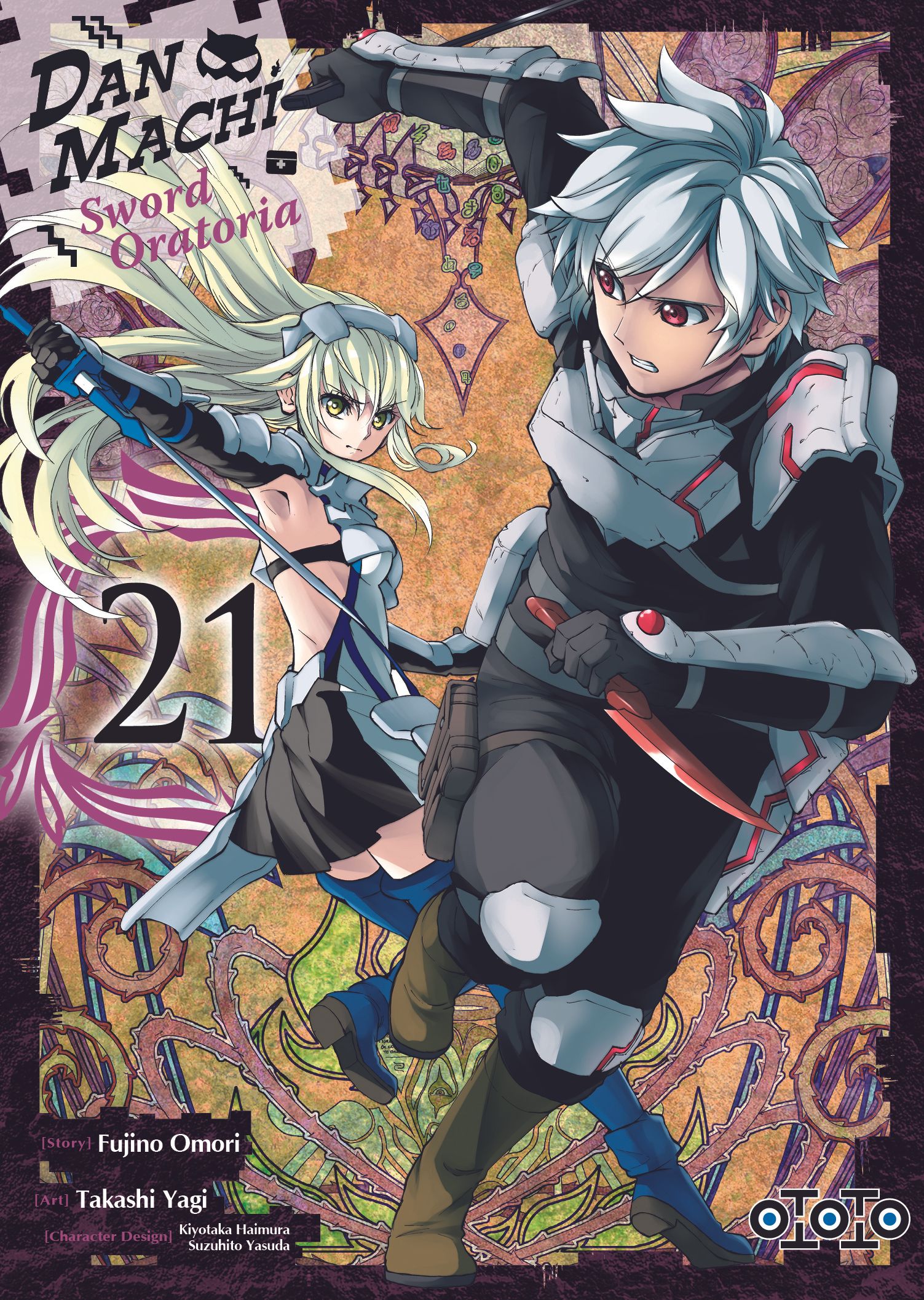  Dan Machi Sword Oratoria T21, manga chez Ototo de Omori, Yagi