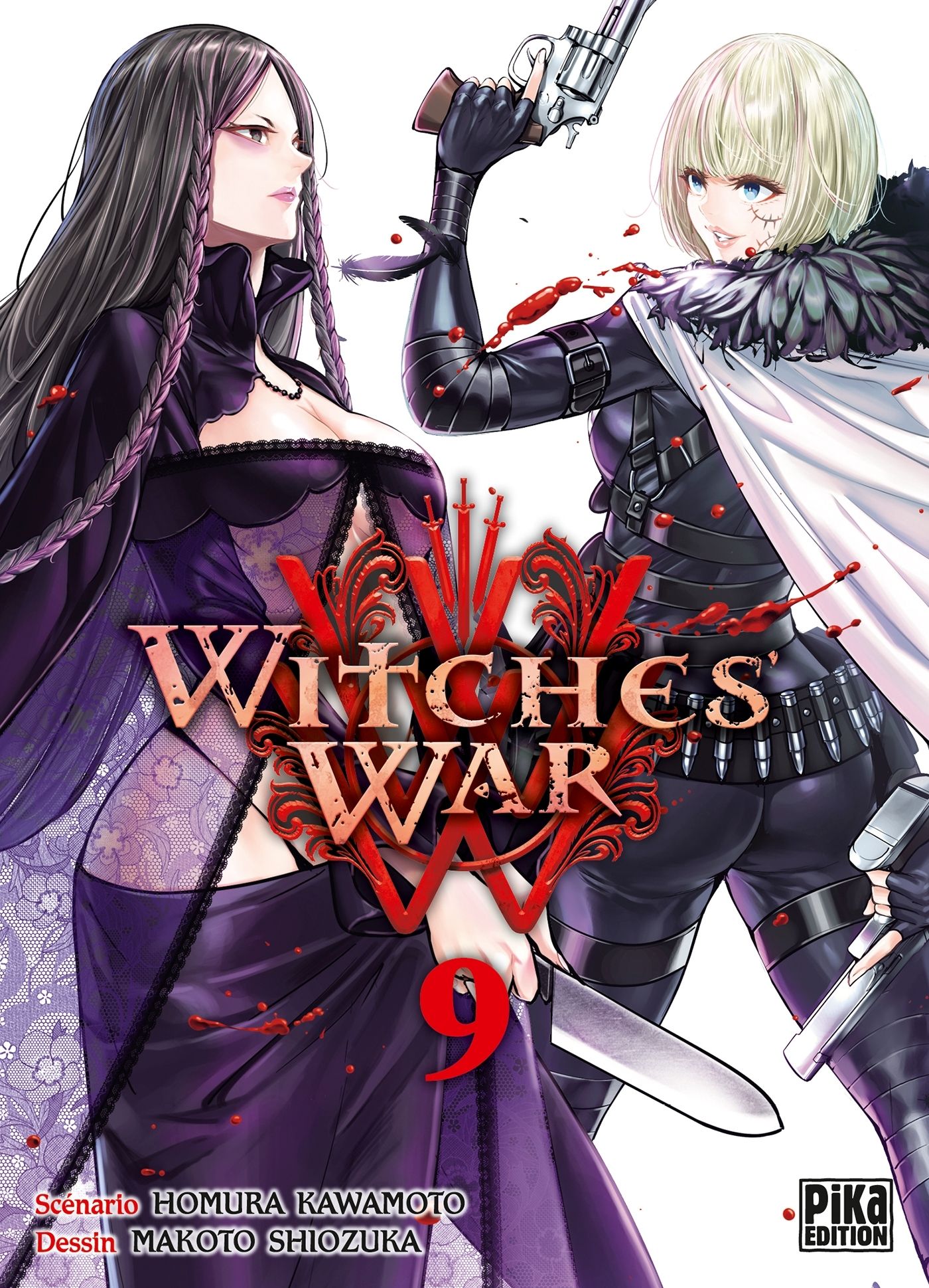  Witches' war T9, manga chez Pika de Kawamoto