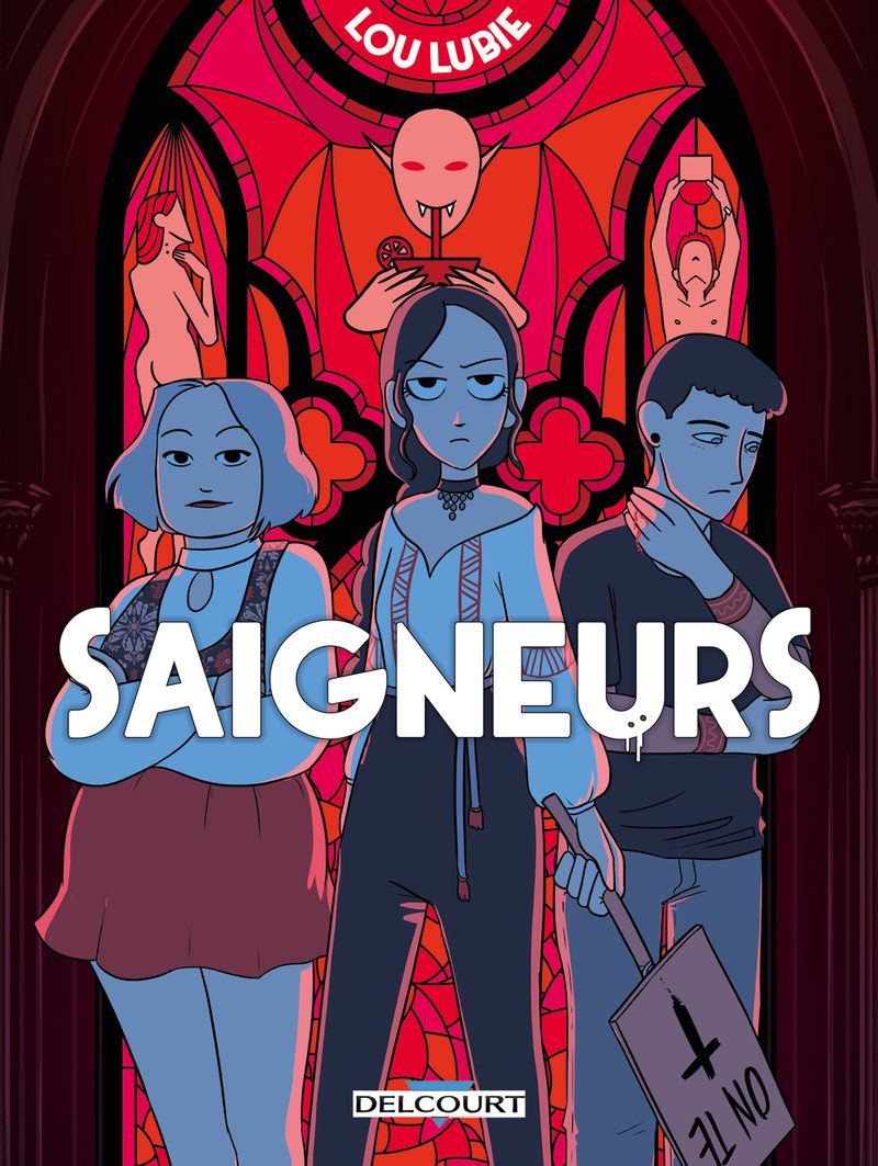 Saigneurs, bd chez Delcourt de Lubie