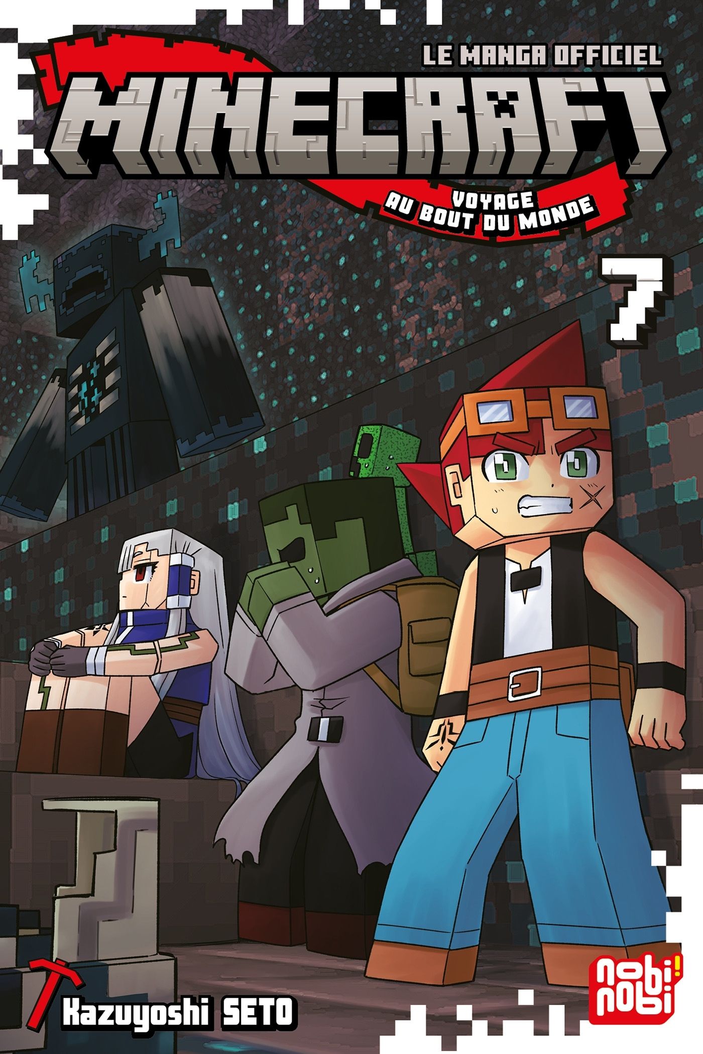  Minecraft, le manga officiel - Voyage au bout du monde T7, manga chez Nobi Nobi! de Seto