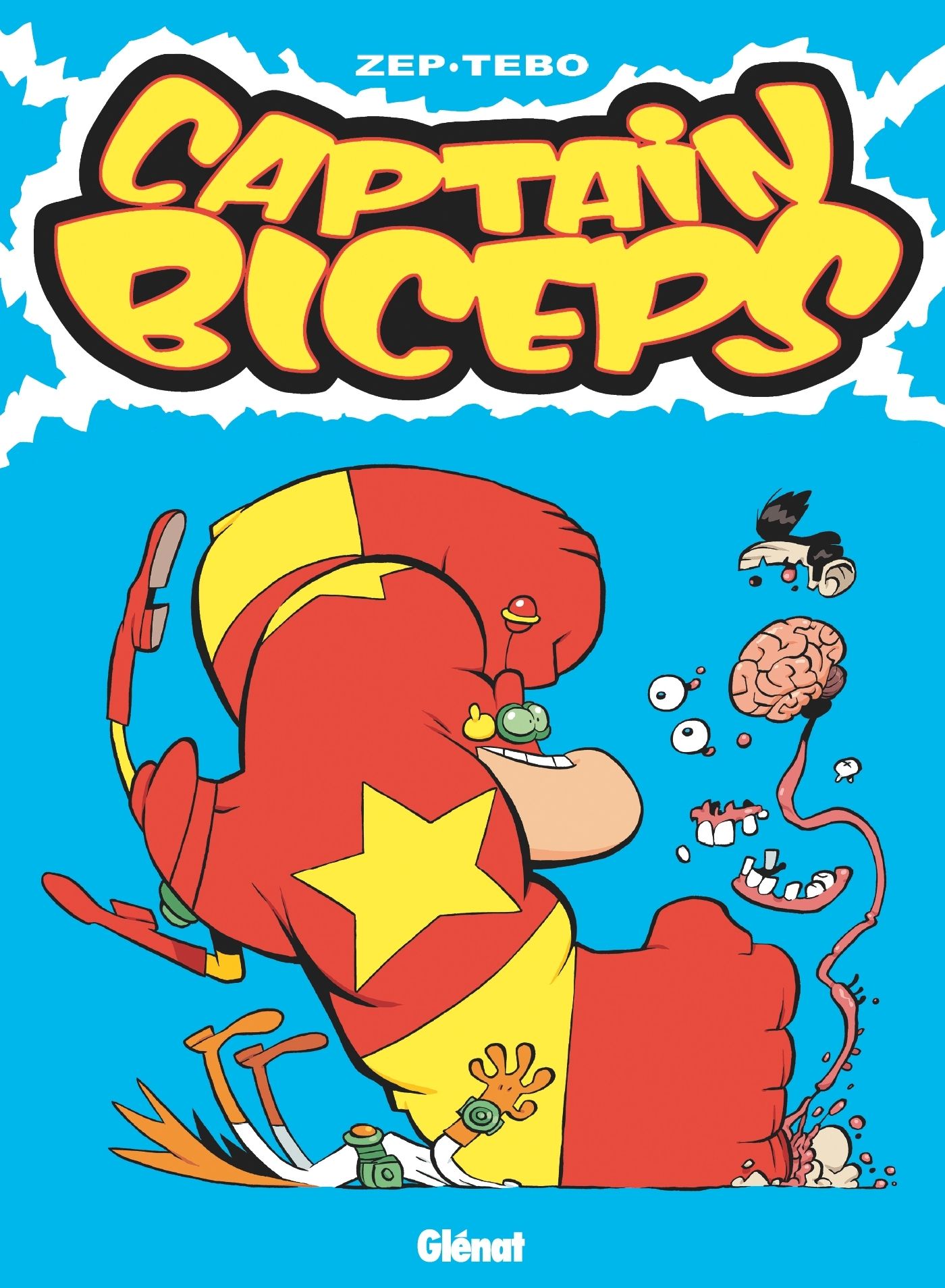  Captain Biceps T8 : L'Atomiseur (0), bd chez Glénat de Zep, Tébo