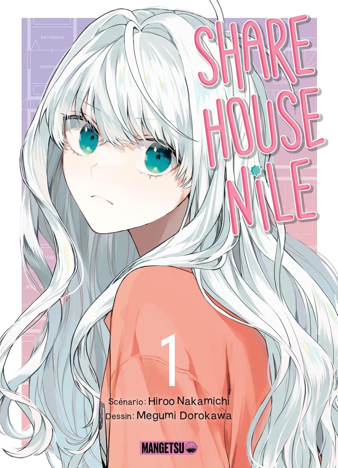  Sharehouse nile T1, manga chez Mangetsu de Nakamichi, Dorokawa