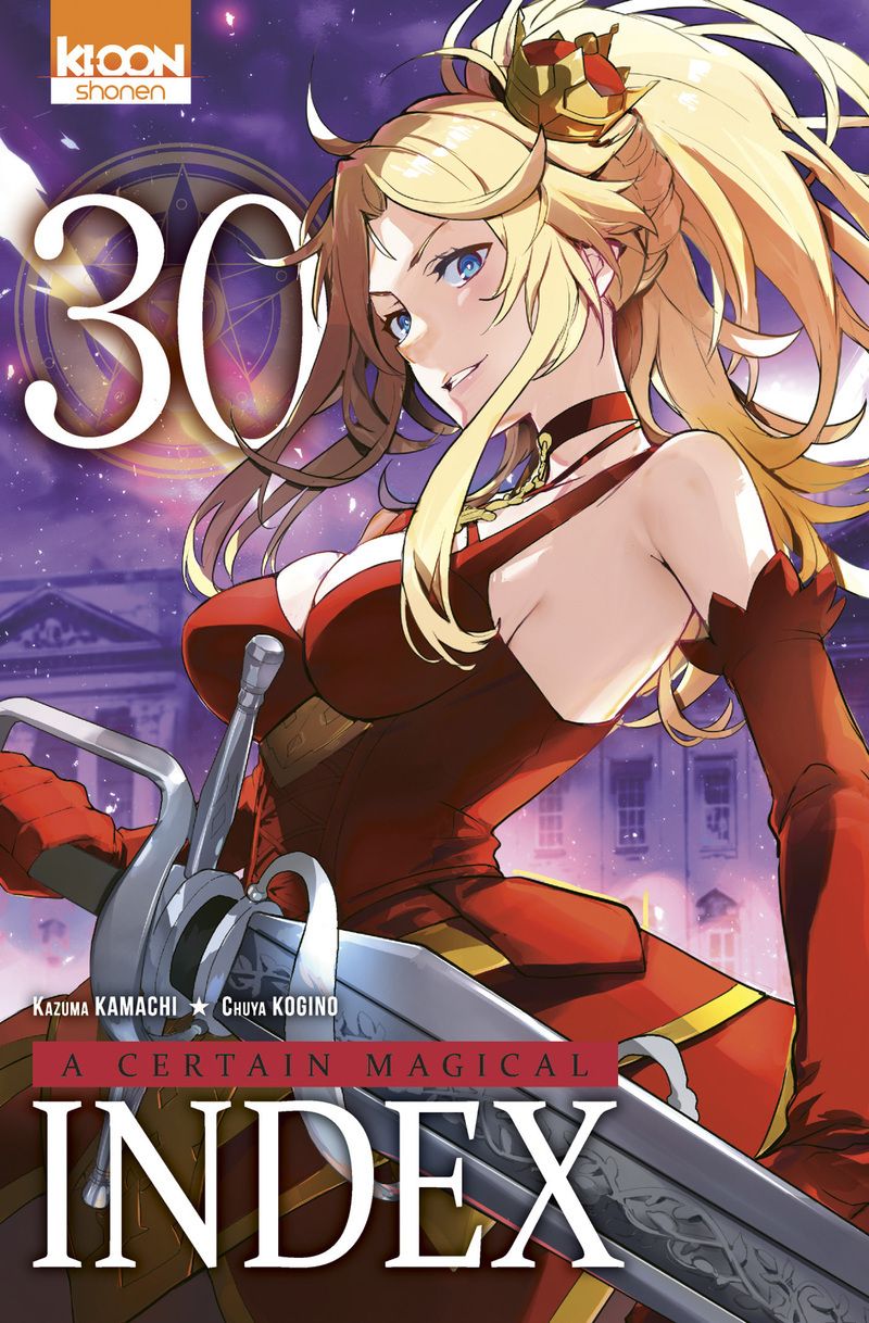 A certain magical index T30, manga chez Ki-oon de Kamachi, Kogino