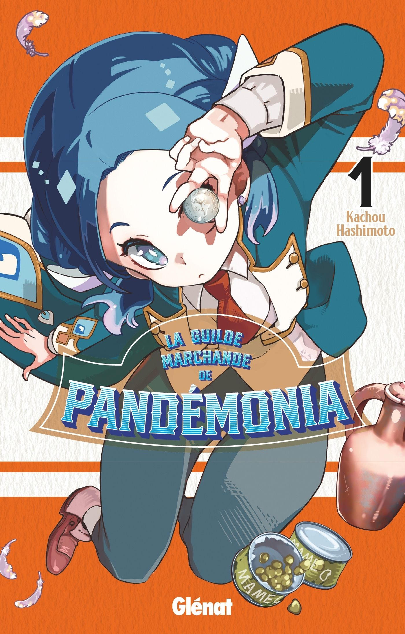 La guilde marchande de Pandémonia T1, manga chez Glénat de Hashimoto