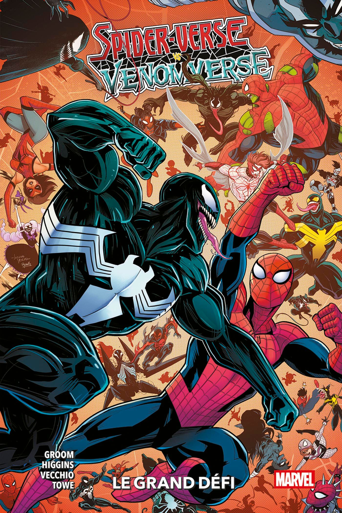 Spider-Verse VS Venomverse : Le grand défi (0), comics chez Panini Comics de Collectif