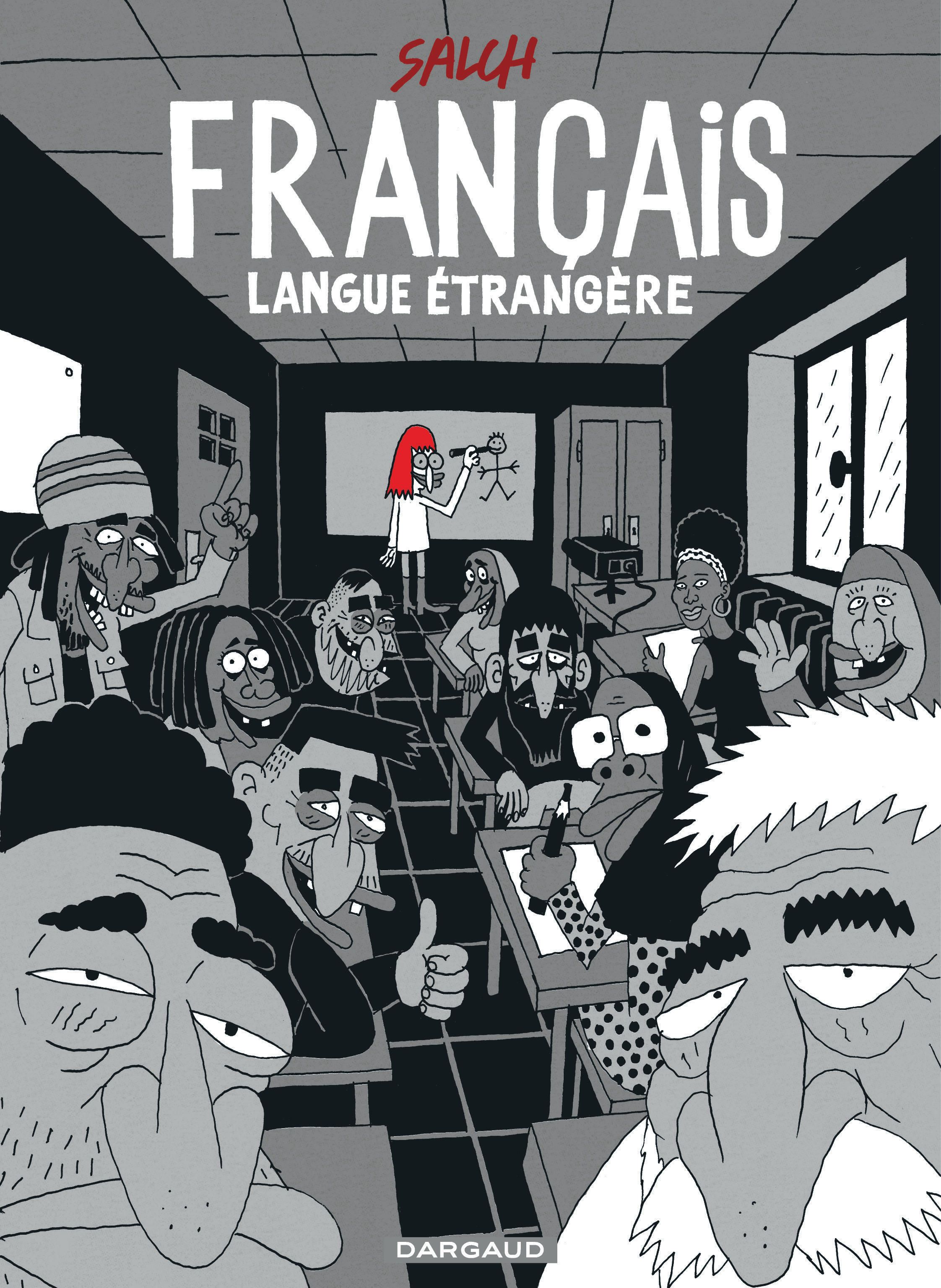 Français langue étrangère, bd chez Dargaud de Salch
