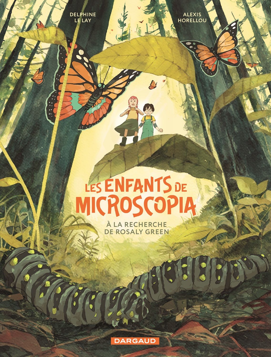 Les Enfants de Microscopia T1 : A la recherche de Rosaly Green (0), bd chez Dargaud de le Lay, Horellou