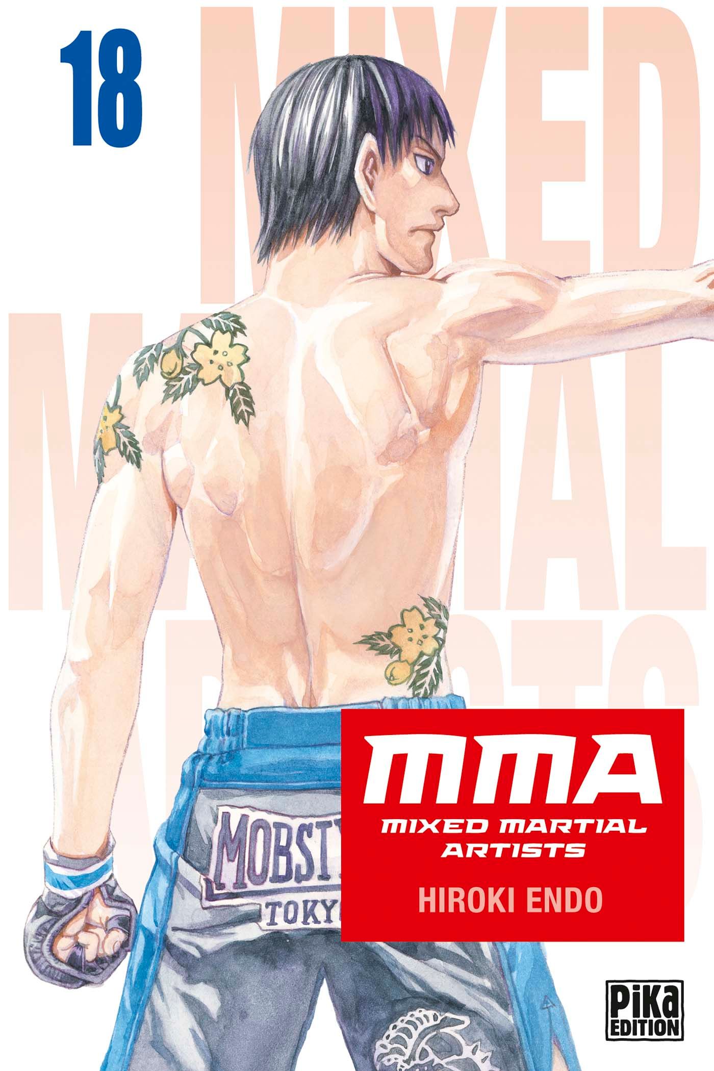  MMA Mixed martial artists T18, manga chez Pika de Endo