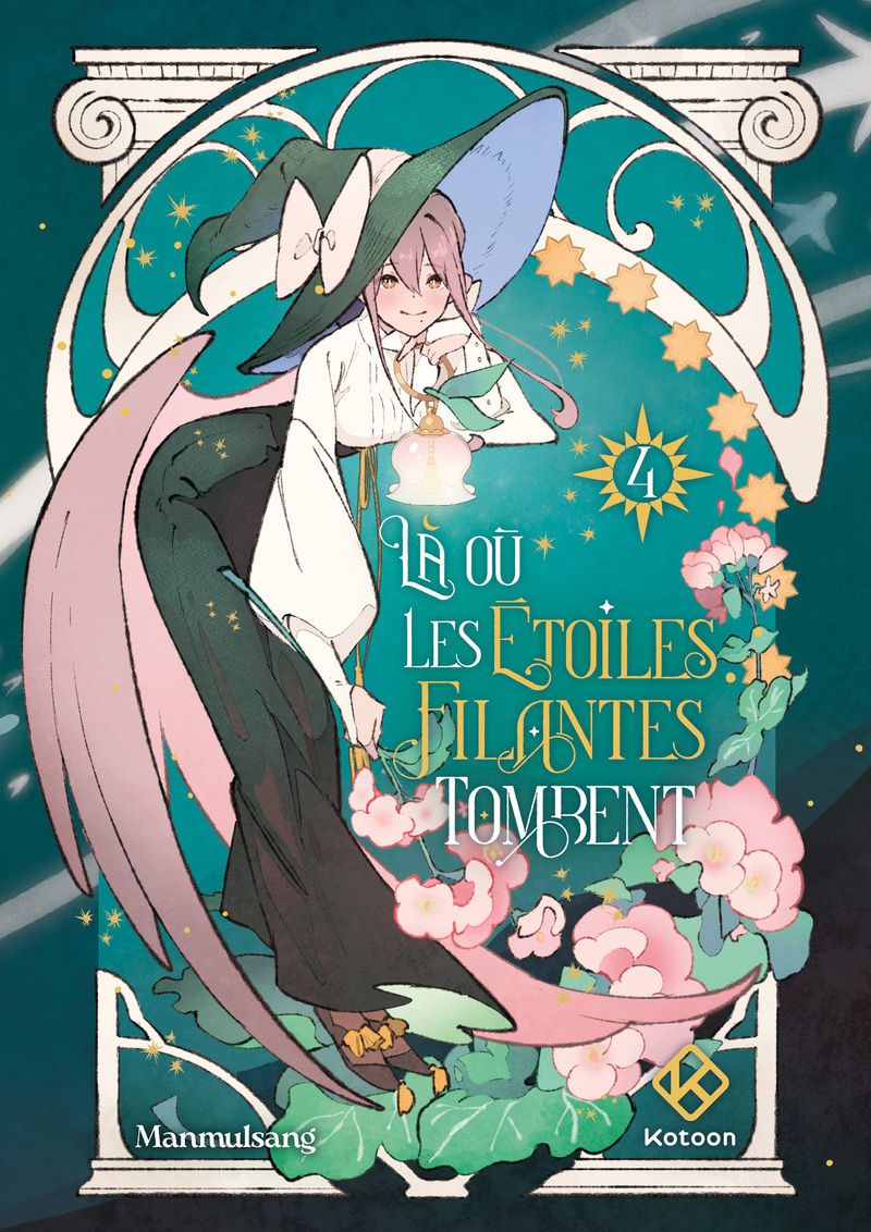  Là ou les étoiles filantes tombent T4, manga chez Kotoon de Manmulsang