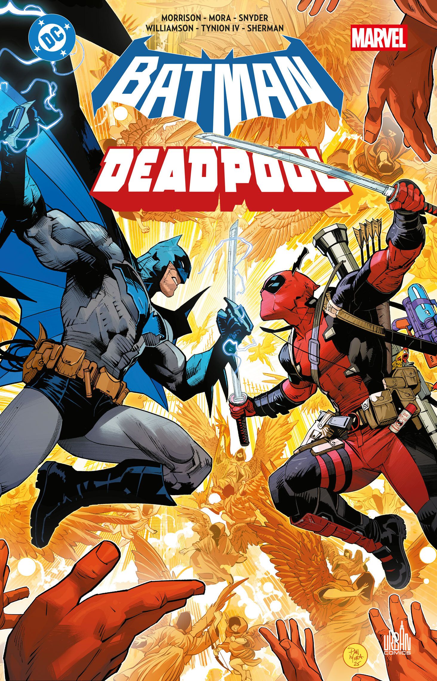  DC/ Marvel Marvel/ DC  T2 : Batman/ Deadpool (0), comics chez Urban Comics de Collectif, Mora