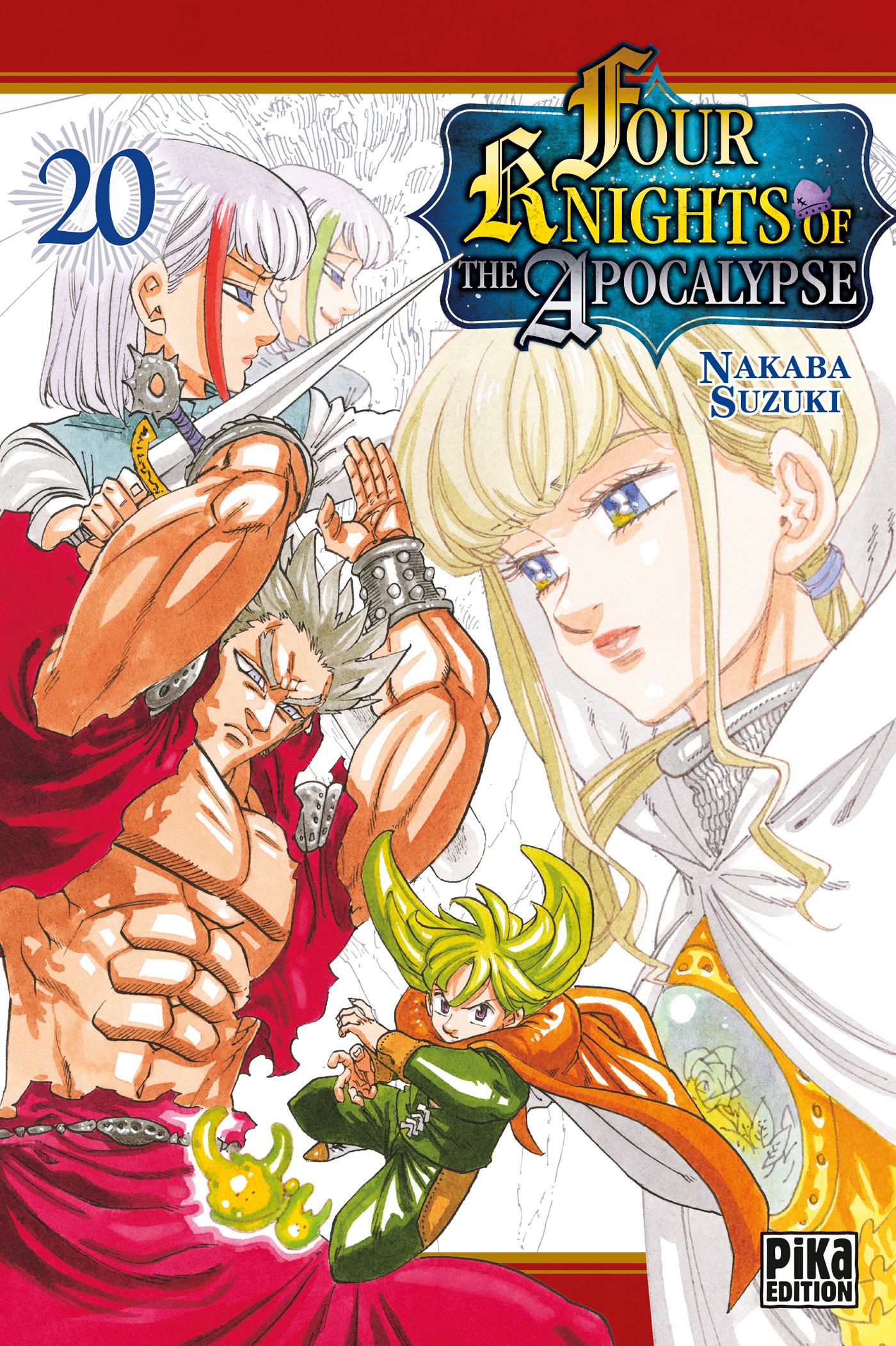  Four knights of the apocalypse T20, manga chez Pika de Nakaba