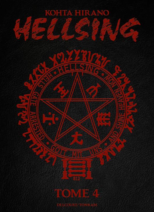  Hellsing T4, manga chez Delcourt Tonkam de Hirano