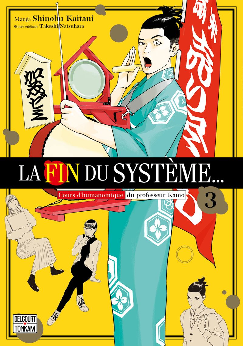 La fin du système T3, manga chez Delcourt Tonkam de Natsuhara, Kaitani