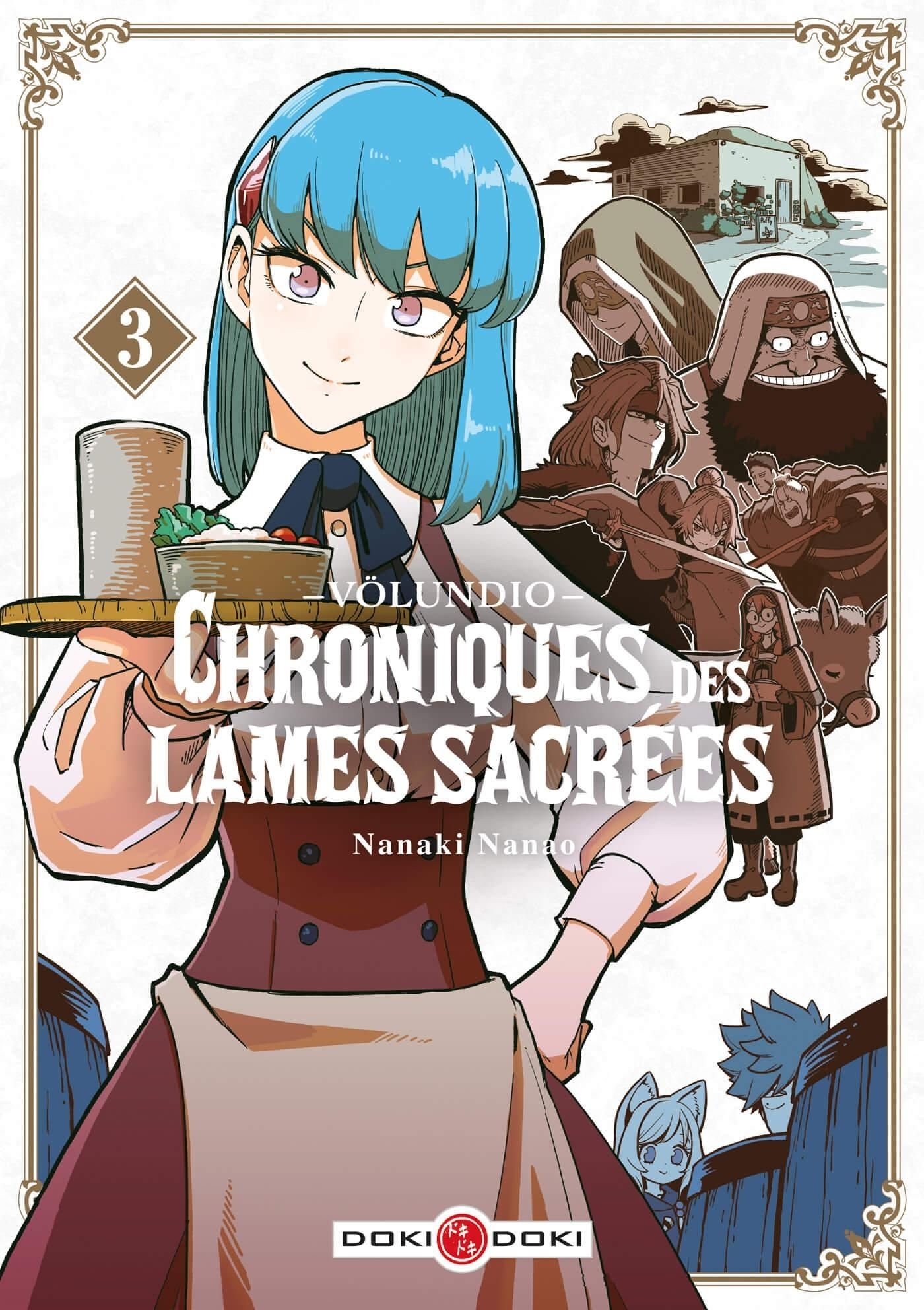  Völundio - Chroniques des lames sacrées  T3, manga chez Bamboo de Nanao