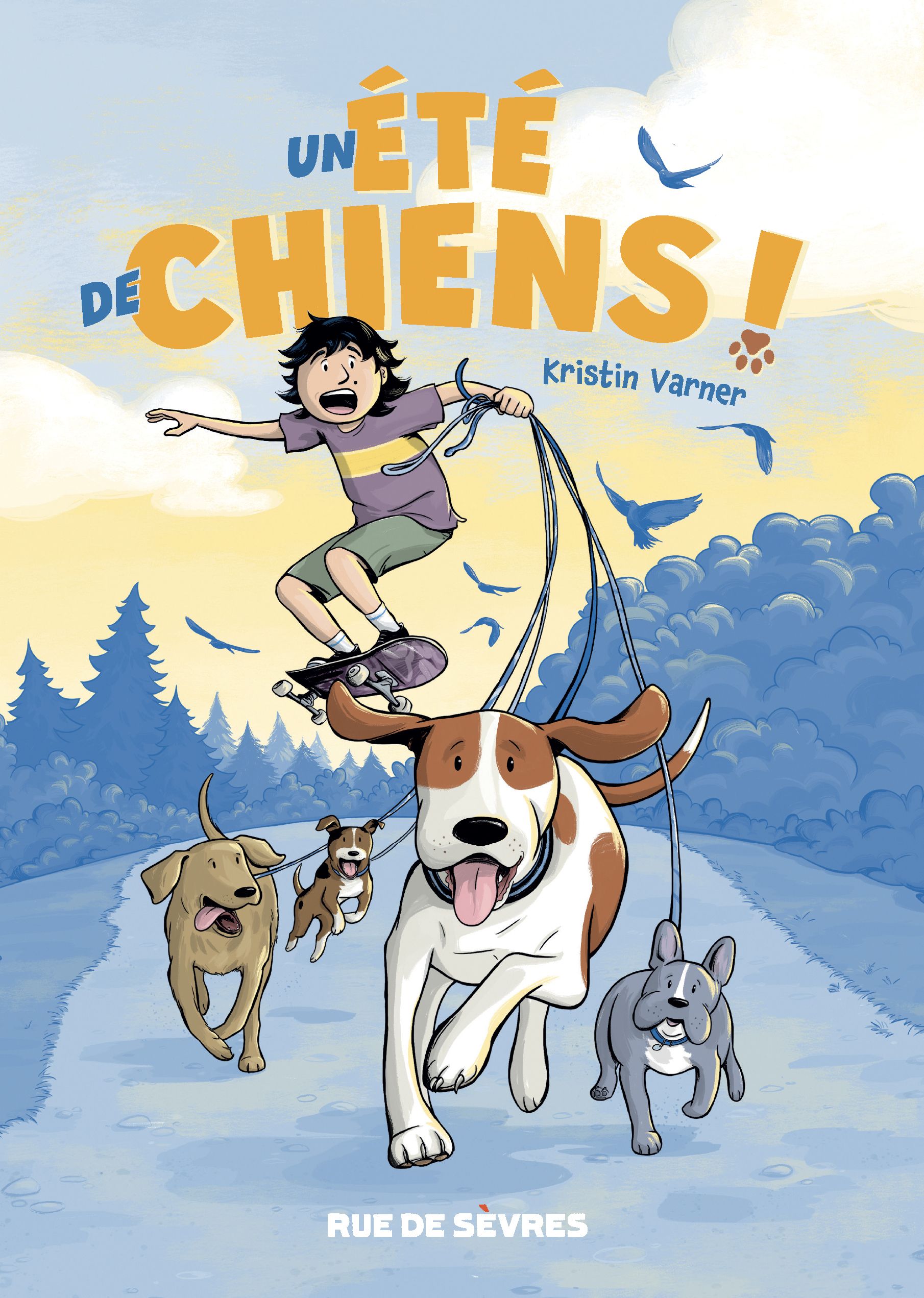 Un Été de chiens, comics chez Rue de Sèvres de Varner