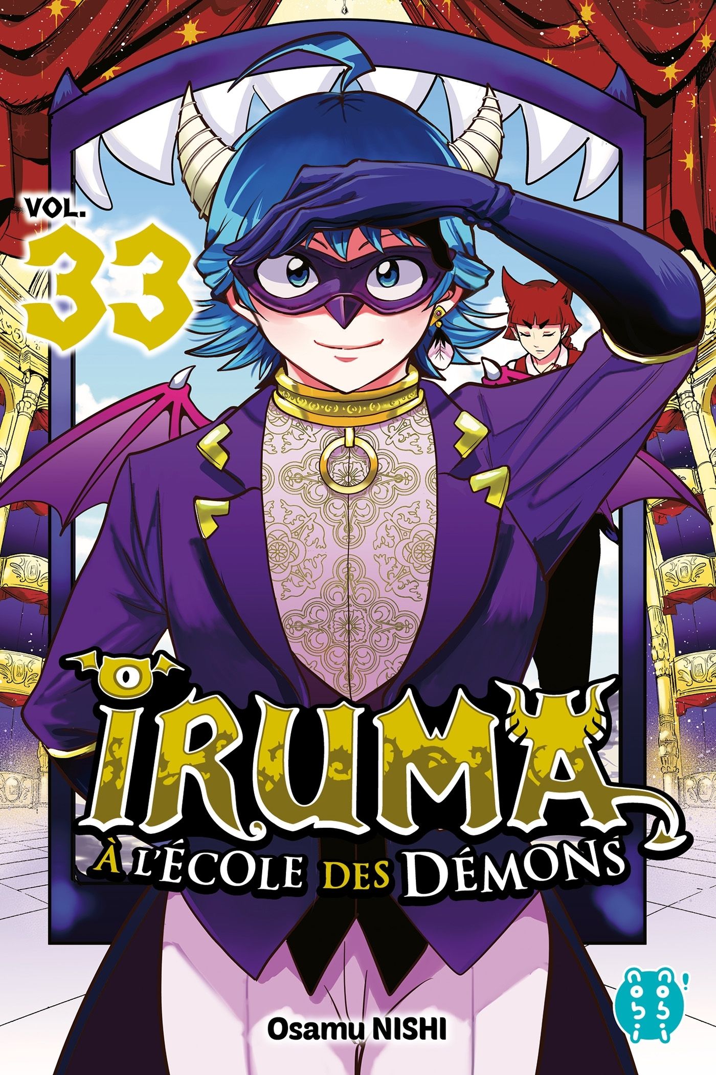  Iruma à l’école des démons T33, manga chez Nobi Nobi! de Nishi