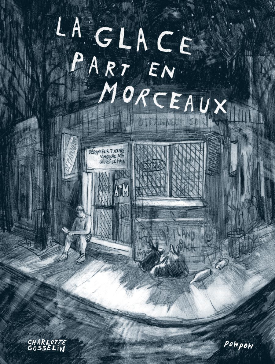 La Glace part en morceaux, bd chez Pow Pow de Gosselin