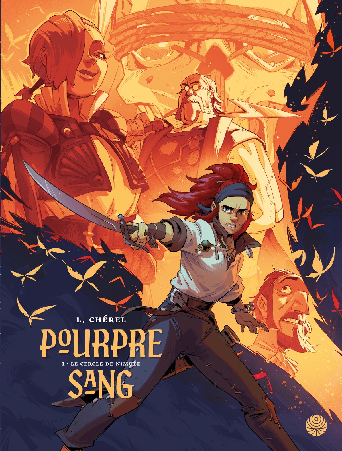  Pourpre-sang T1 : Le cercle de Nimuée (0), bd chez Astrolabe de Chérel