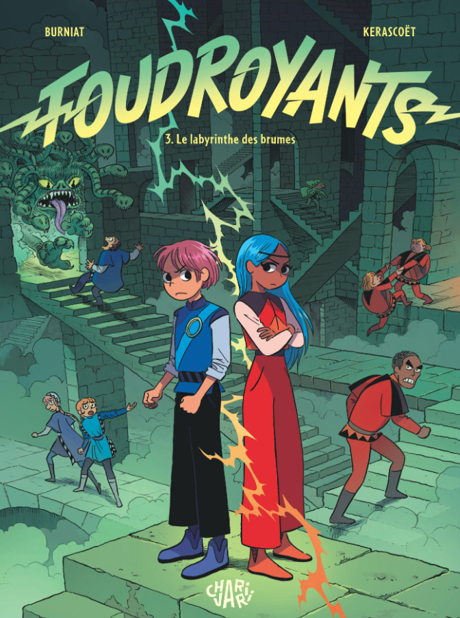 Foudroyants T3 : Le labyrinthe des brumes (0), bd chez Dargaud de Burniat, Kerascoët