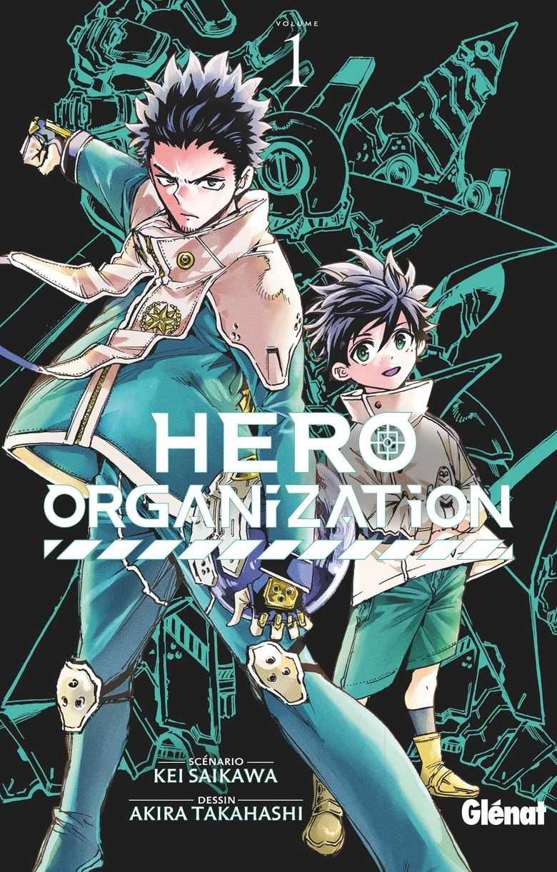  Hero organization T1, manga chez Glénat de Saikawa, Takahashi