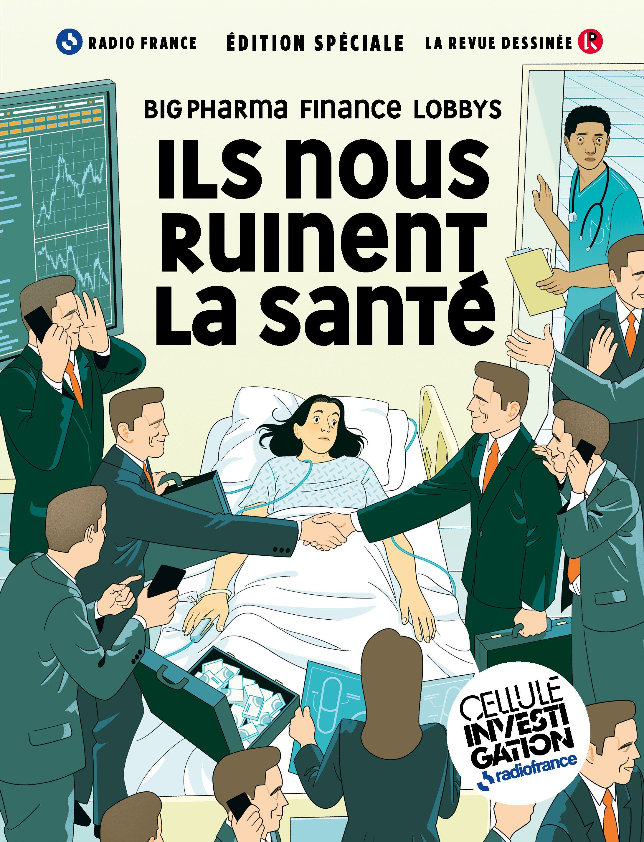 Ils nous ruinent la santé, bd chez La revue dessinée de Collectif