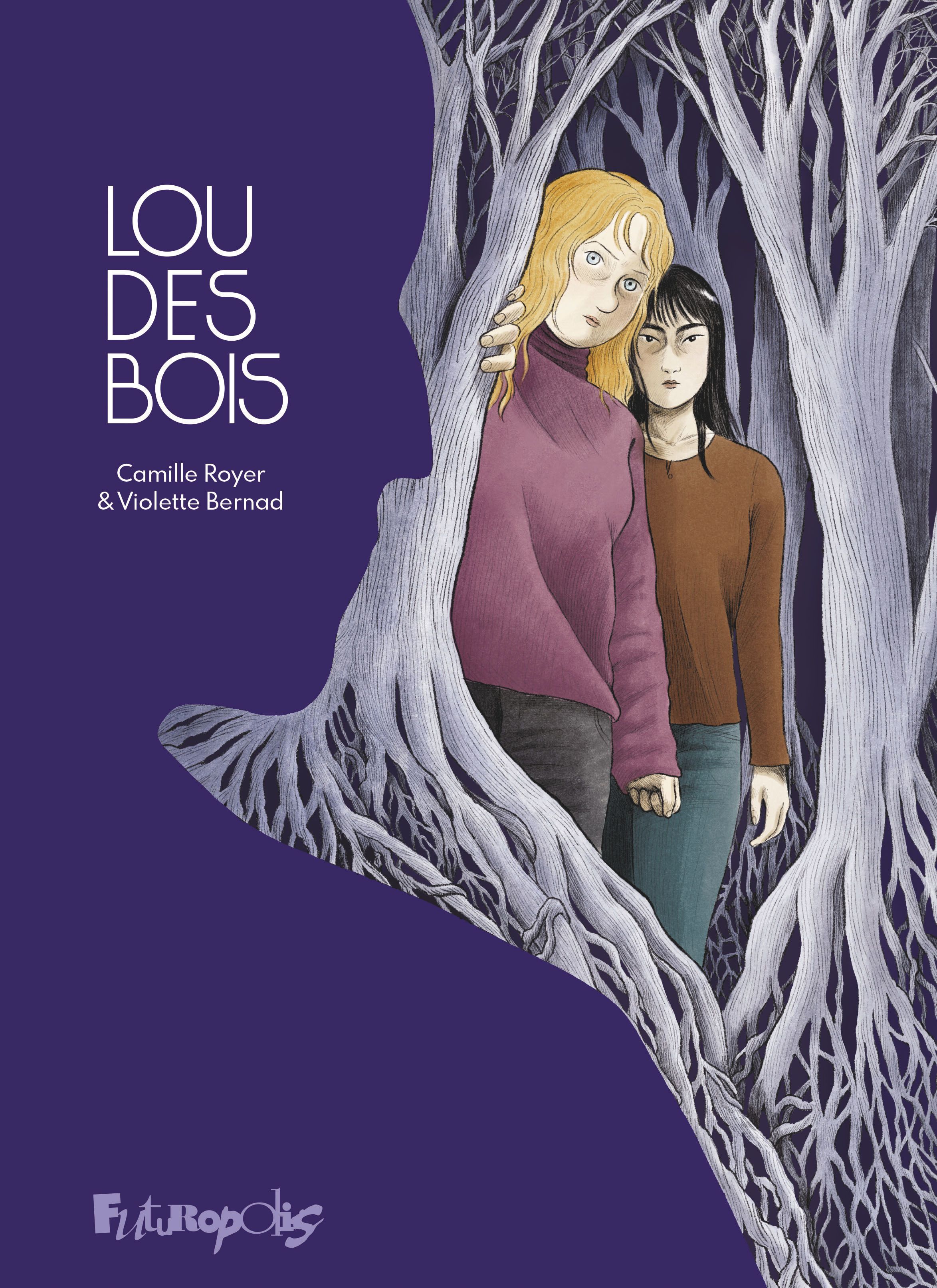Lou des bois, bd chez Futuropolis de Bernad, Royer