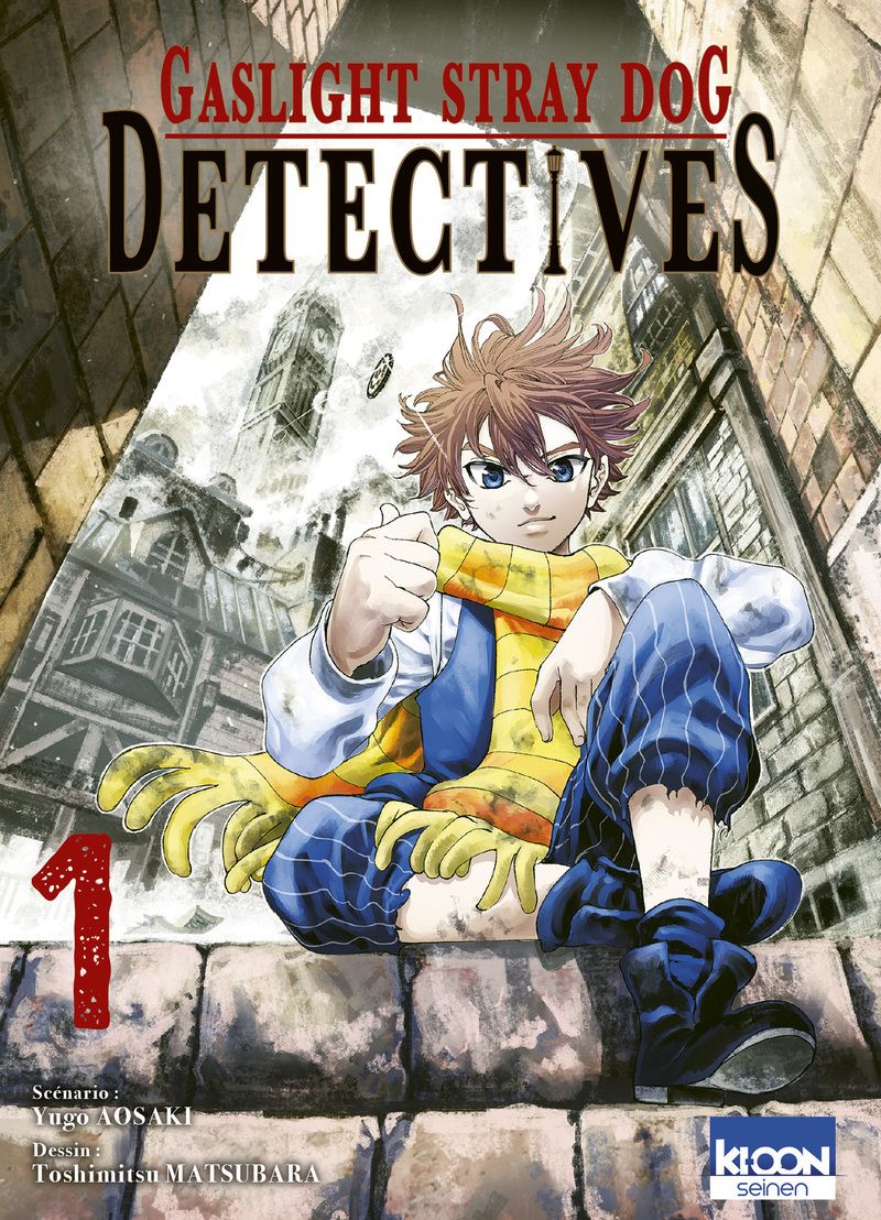  Gaslight Stray Dog Detectives T1, manga chez Ki-oon de Aosaki, Matsubara
