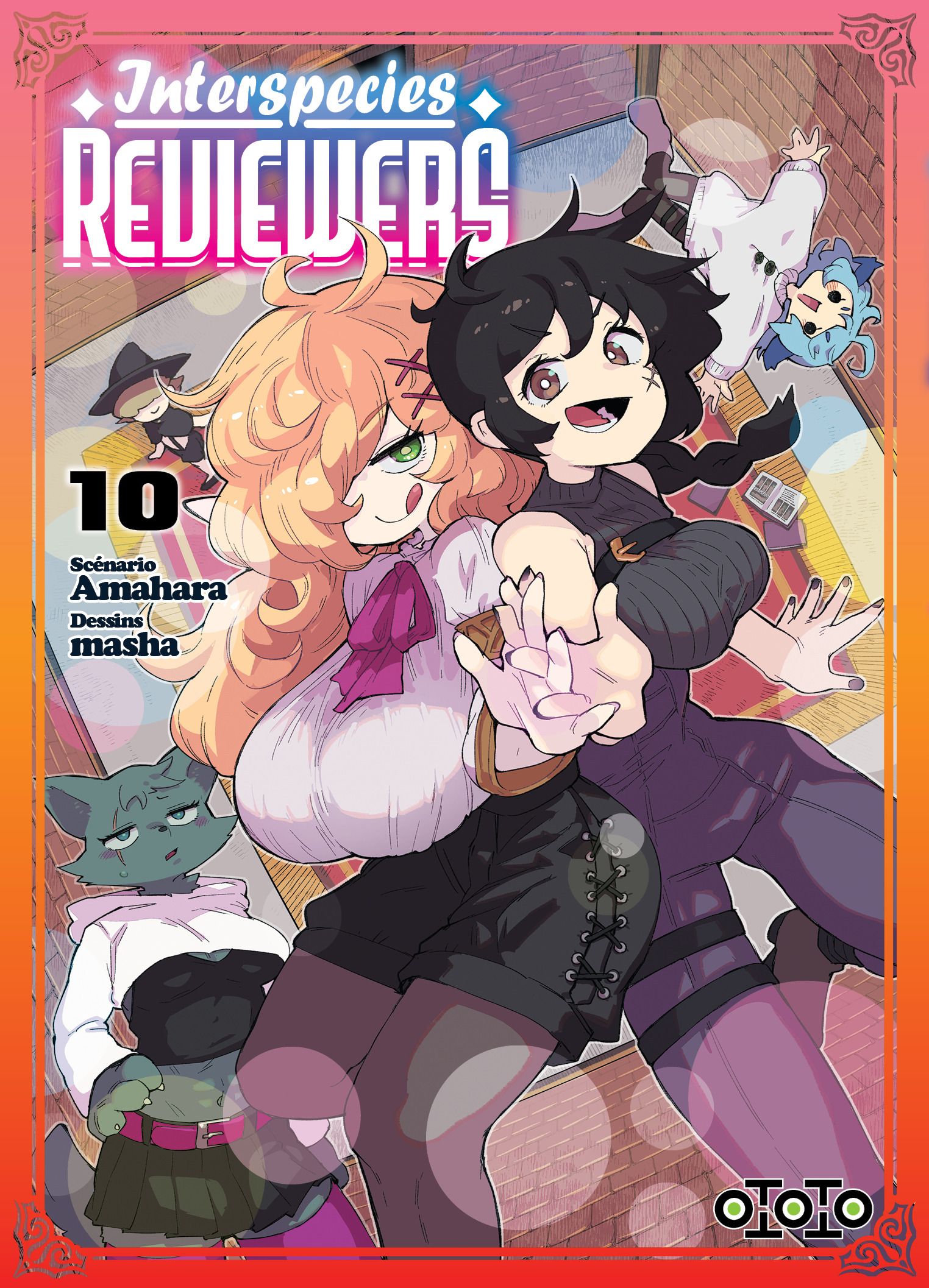  Interspecies reviewers T10, manga chez Ototo de Amahara, Masha