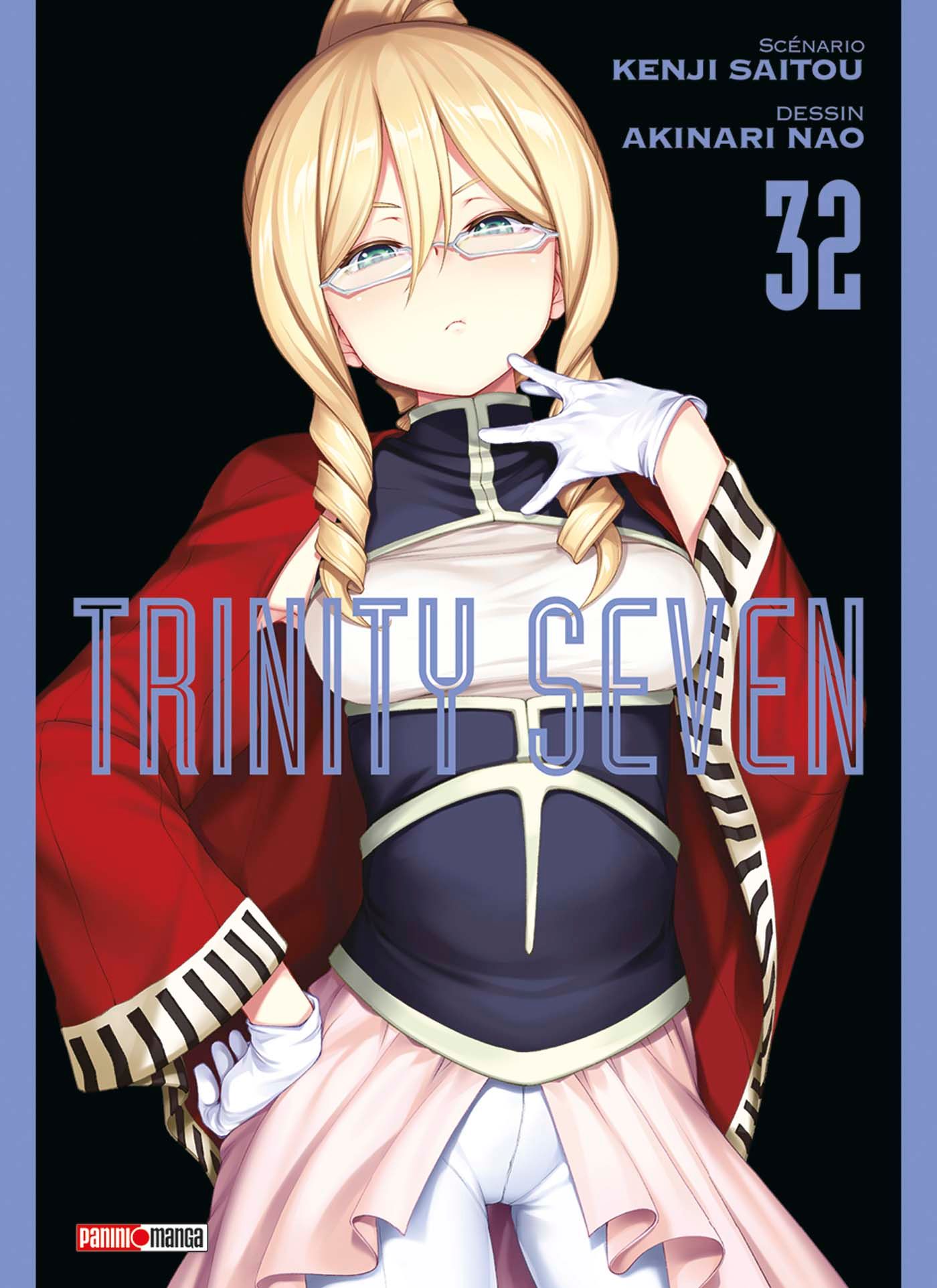  Trinity seven T32, manga chez Panini Comics de Nao, Saitô