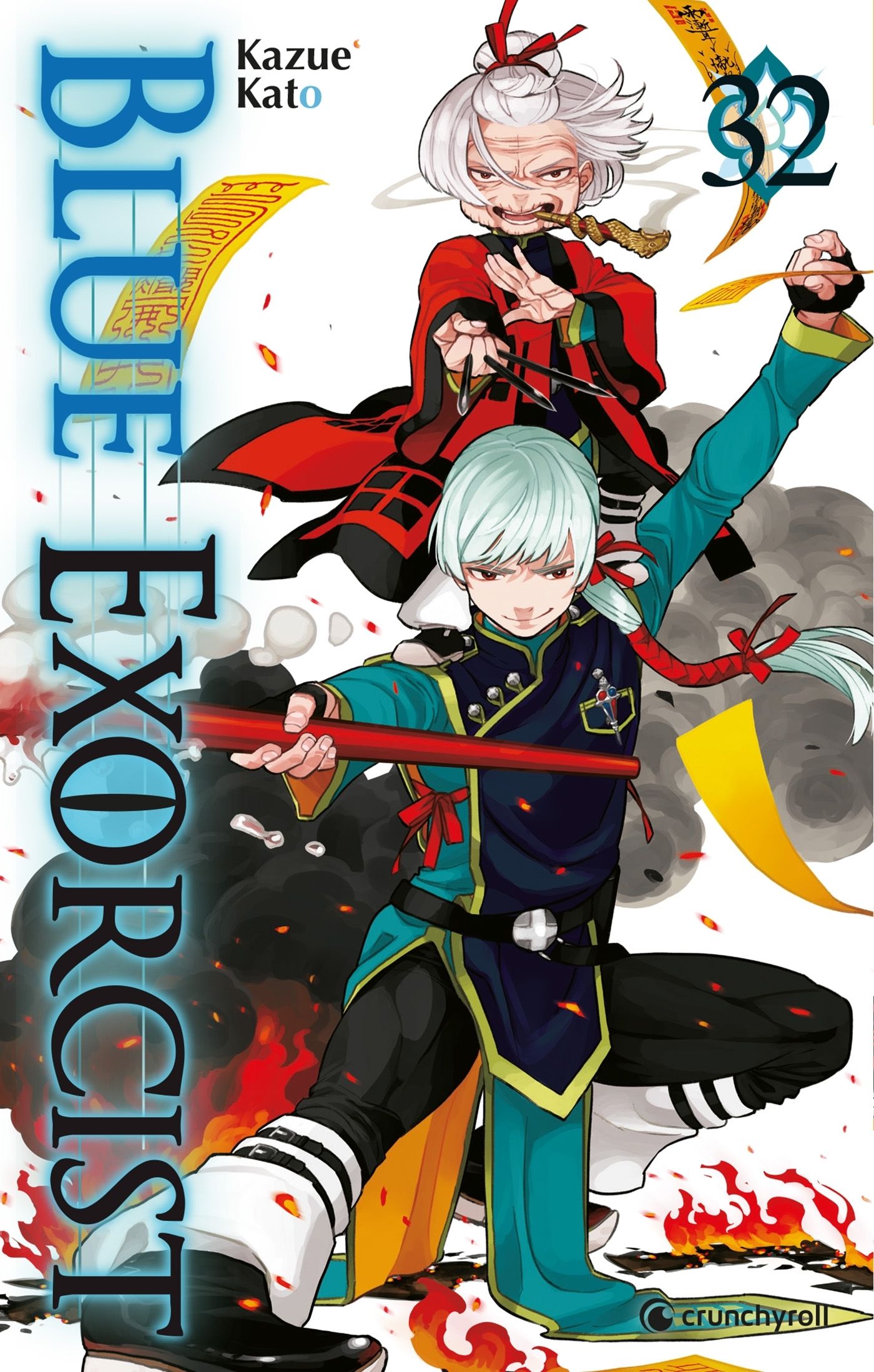  Blue exorcist T32, manga chez Crunchyroll de Kato