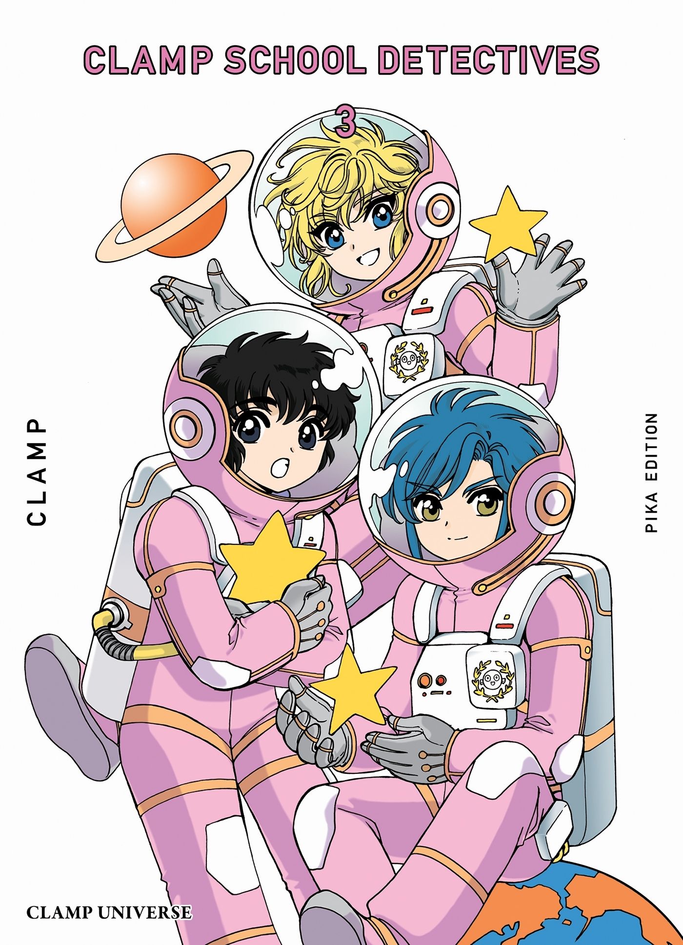  Clamp school detectives T3, manga chez Pika de Clamp