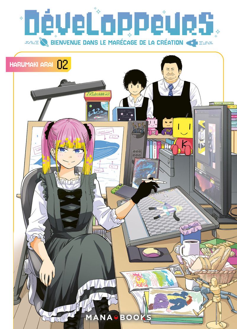  Développeurs - Bienvenue dans le marécage de la création T2, manga chez Mana Books de Harumaki