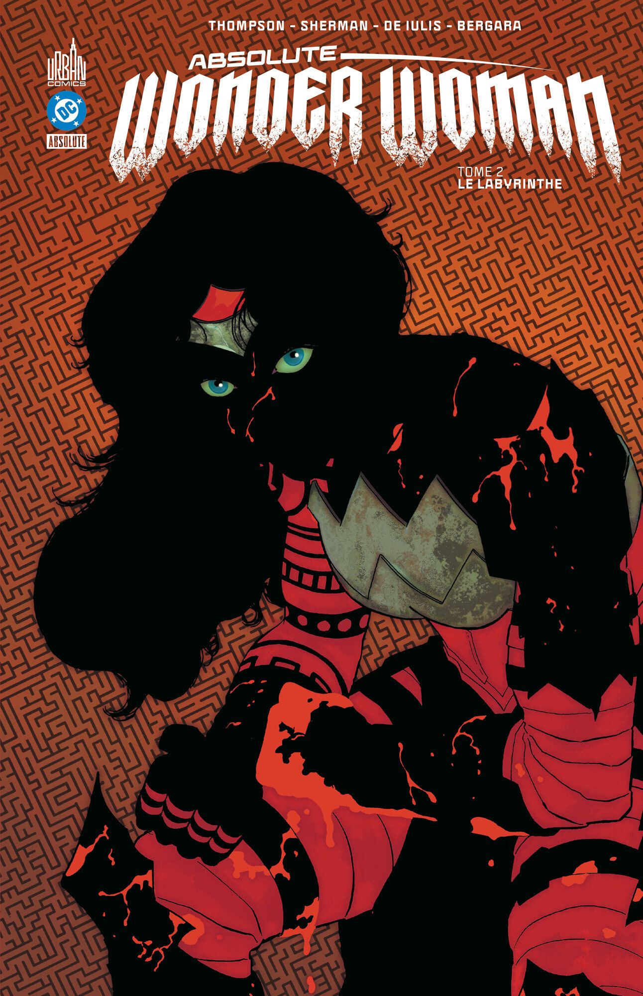  Absolute Wonder Woman  T2 : Le labyrinthe  (0), comics chez Urban Comics de Thompson, Collectif, Sherman, Bellaire