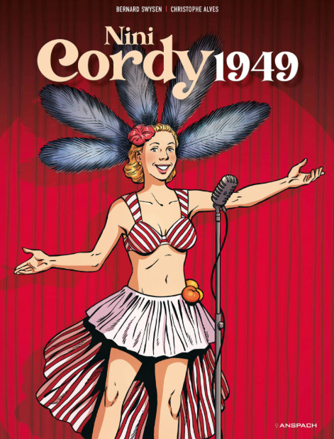 Nini Cordy 1949, bd chez Anspach de Swysen, Alvès, Drac