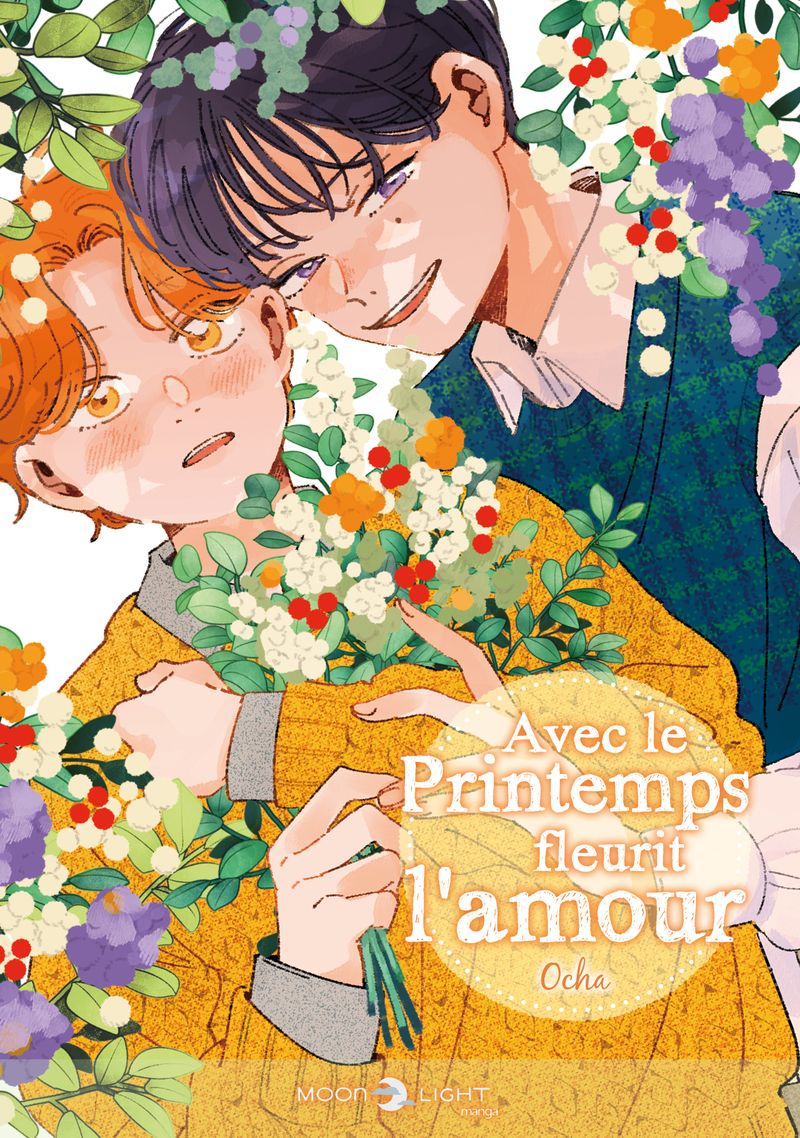 Avec le printemps fleurit l'amour, manga chez Delcourt Tonkam de Ocha