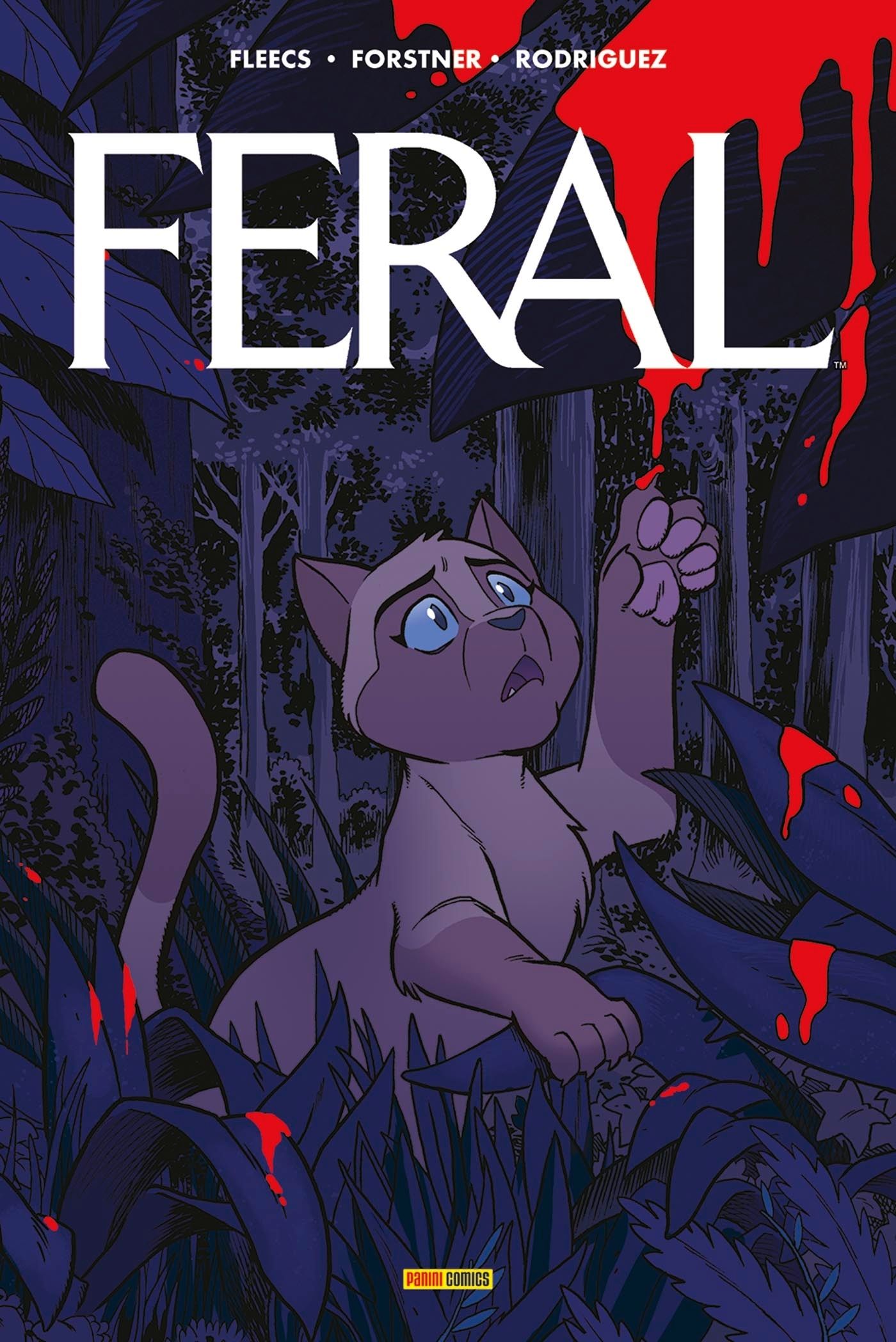  Feral  T1, comics chez Panini Comics de Fleecs, Forstner, Rodriguez, Simpson