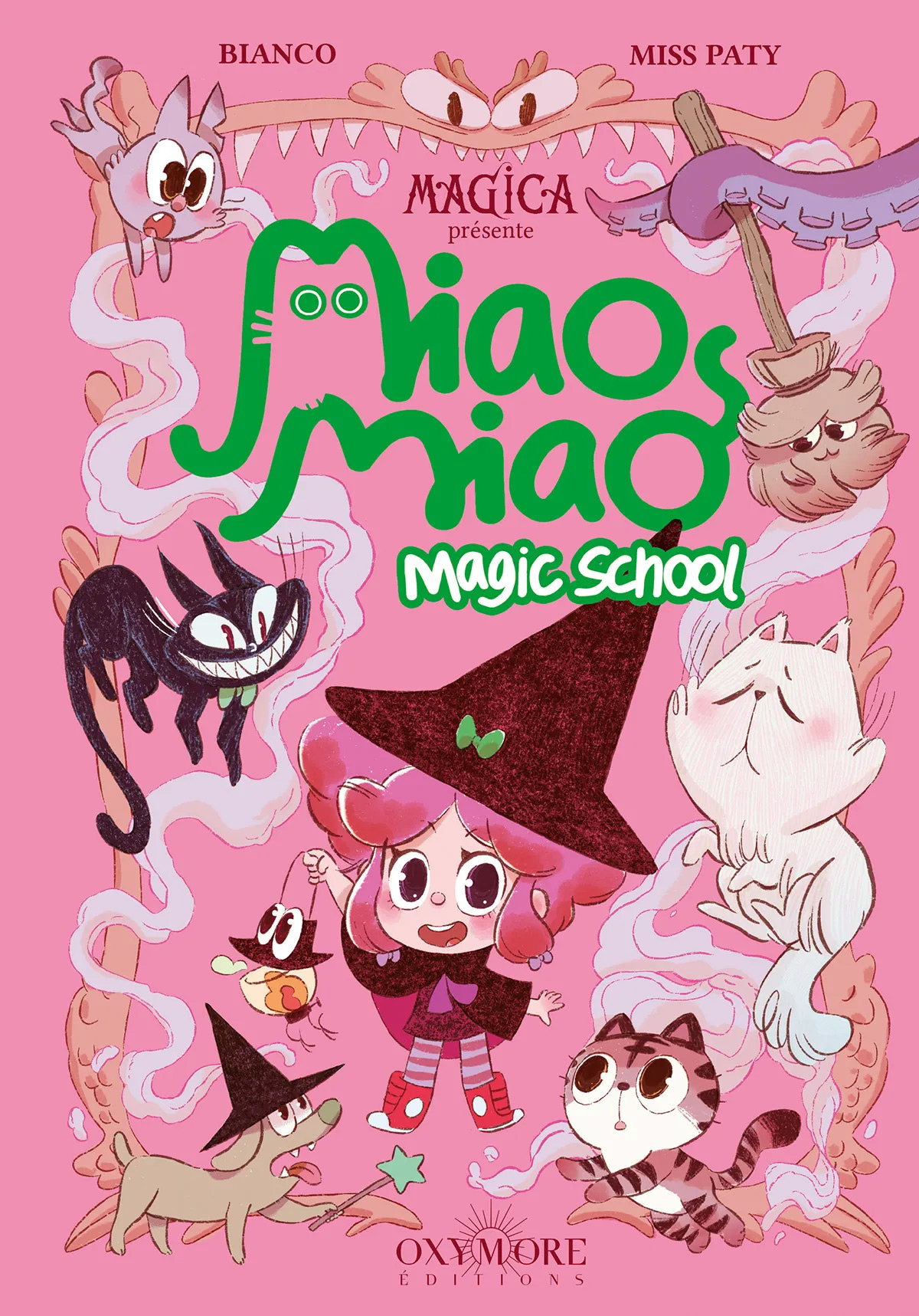 Miao miao magic school T1 : Leçons de ronrons (0), bd chez Oxymore de Bianco, MissPaty