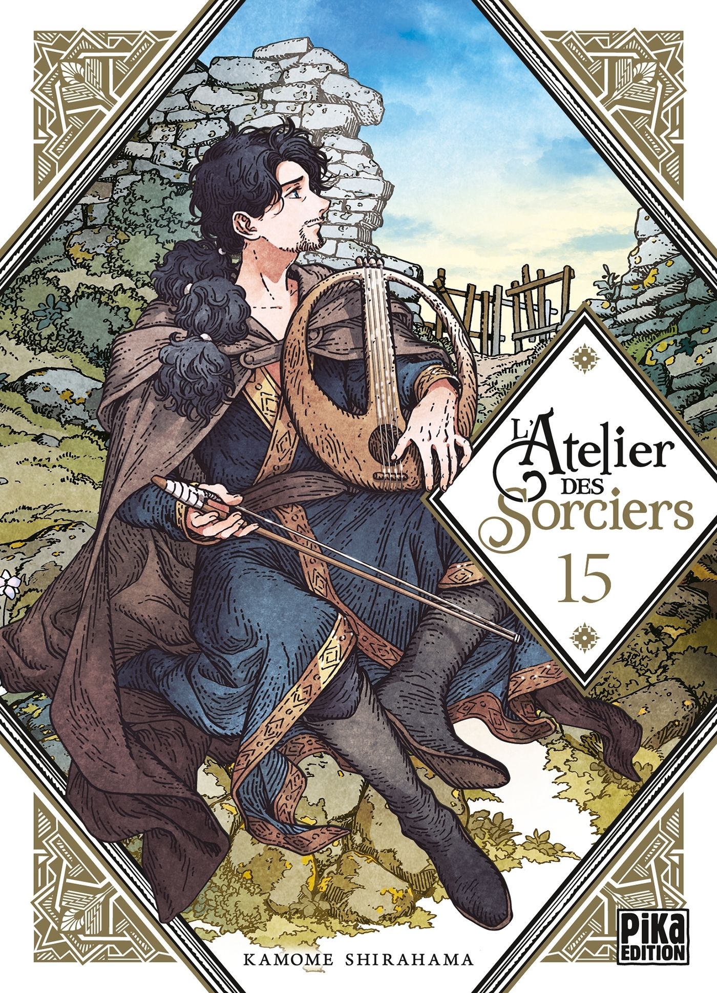 L'atelier des sorciers T15, manga chez Pika de Shirahama