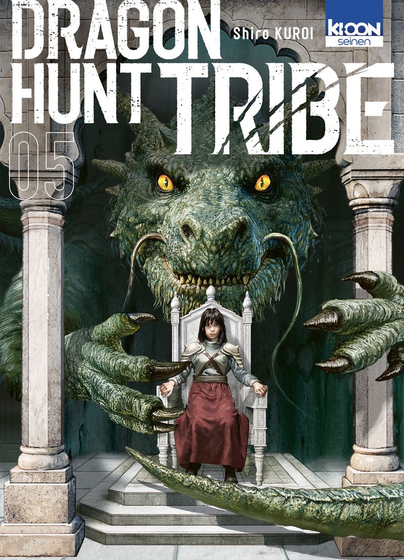  Dragon hunt tribe T5, manga chez Ki-oon de Kuroi
